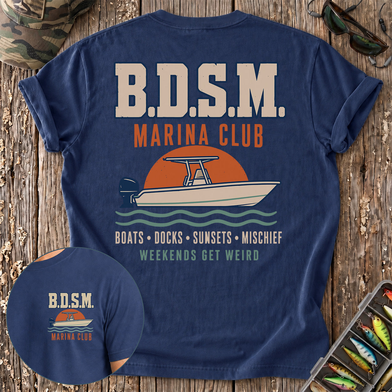 B.D.S.M. Marina Club T-Shirt