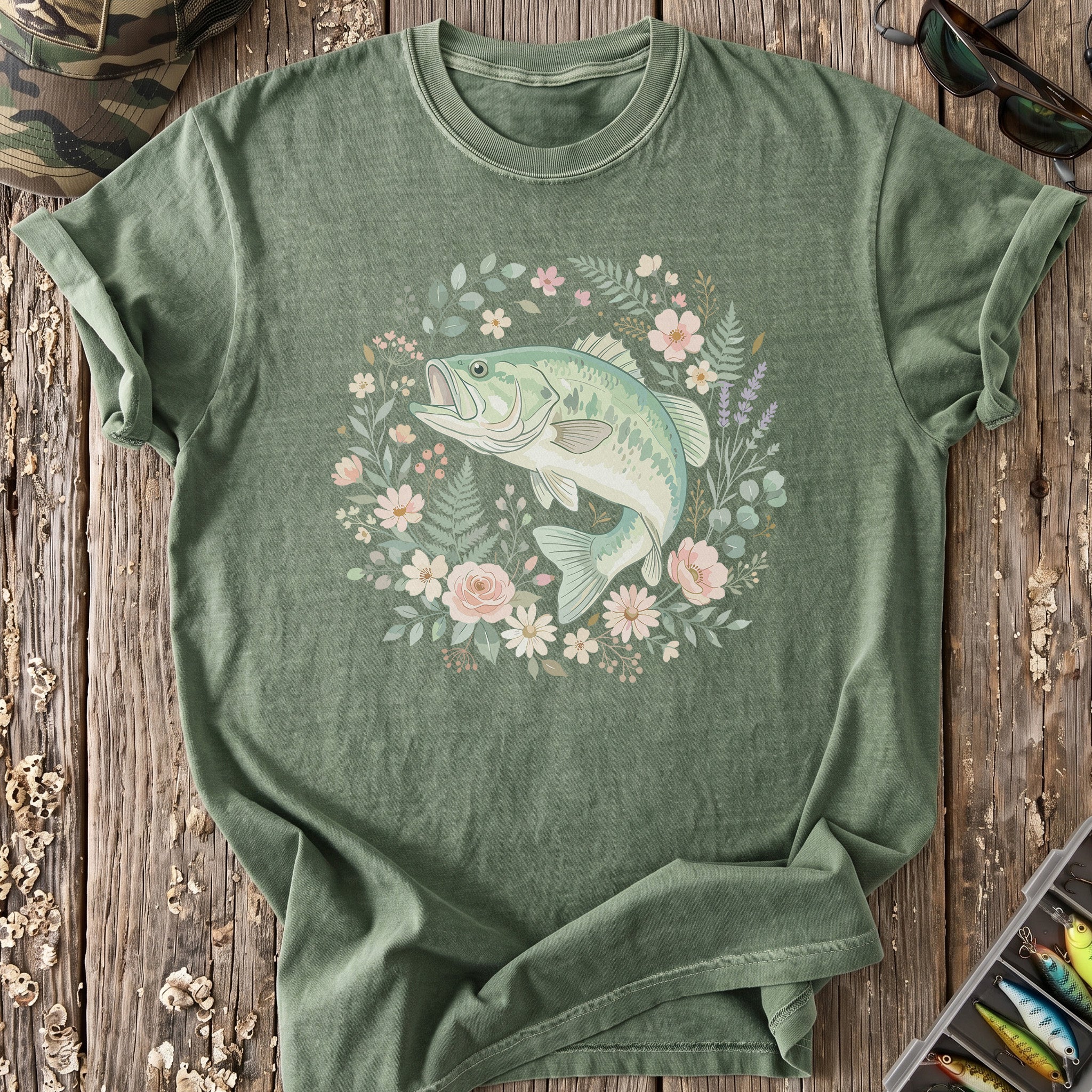 Floral Bass T-Shirt