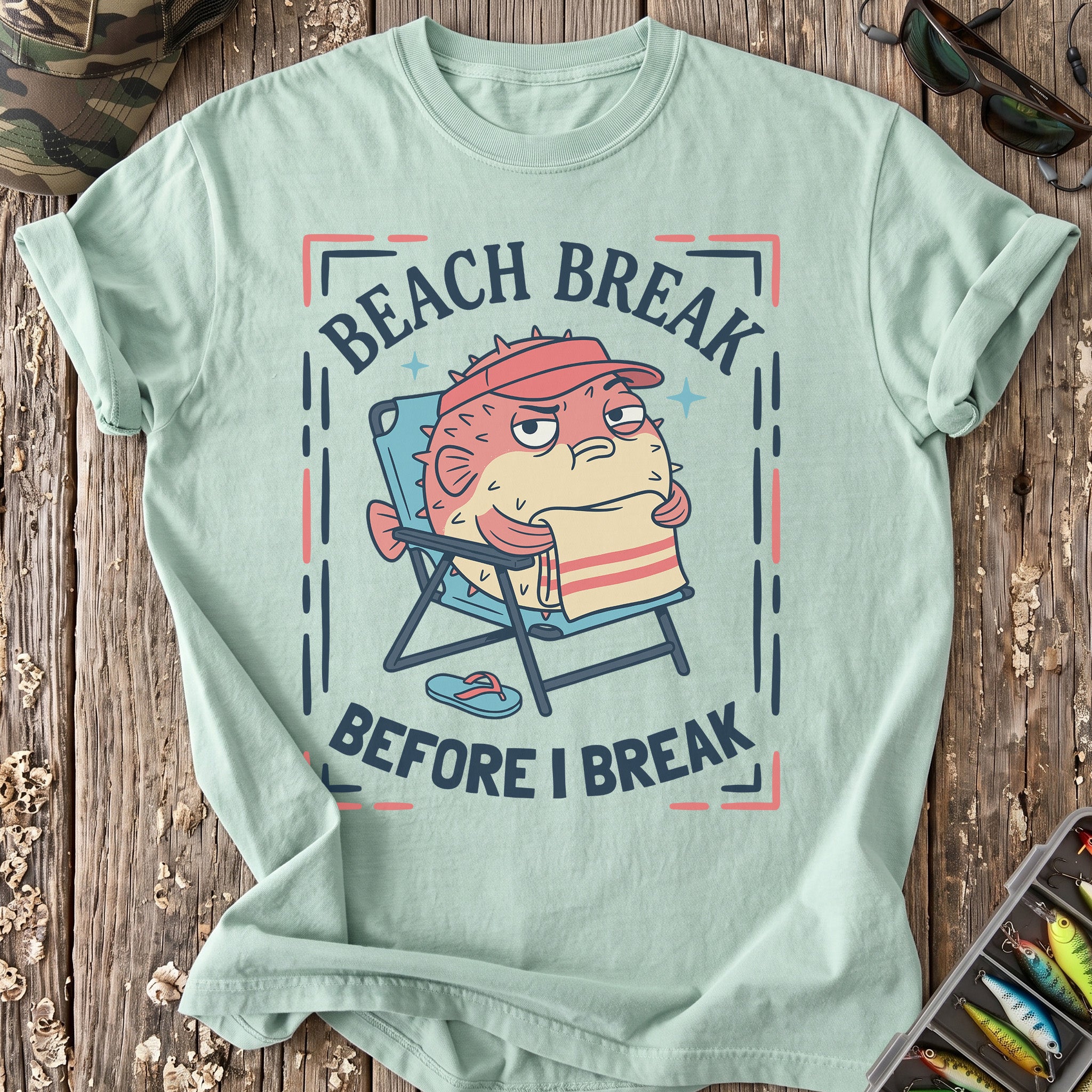 Beach Break Before I Break T-Shirt