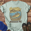 Beautiful Whisker Pig T-Shirt