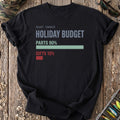 Boat Owner Holiday Budget T-Shirt