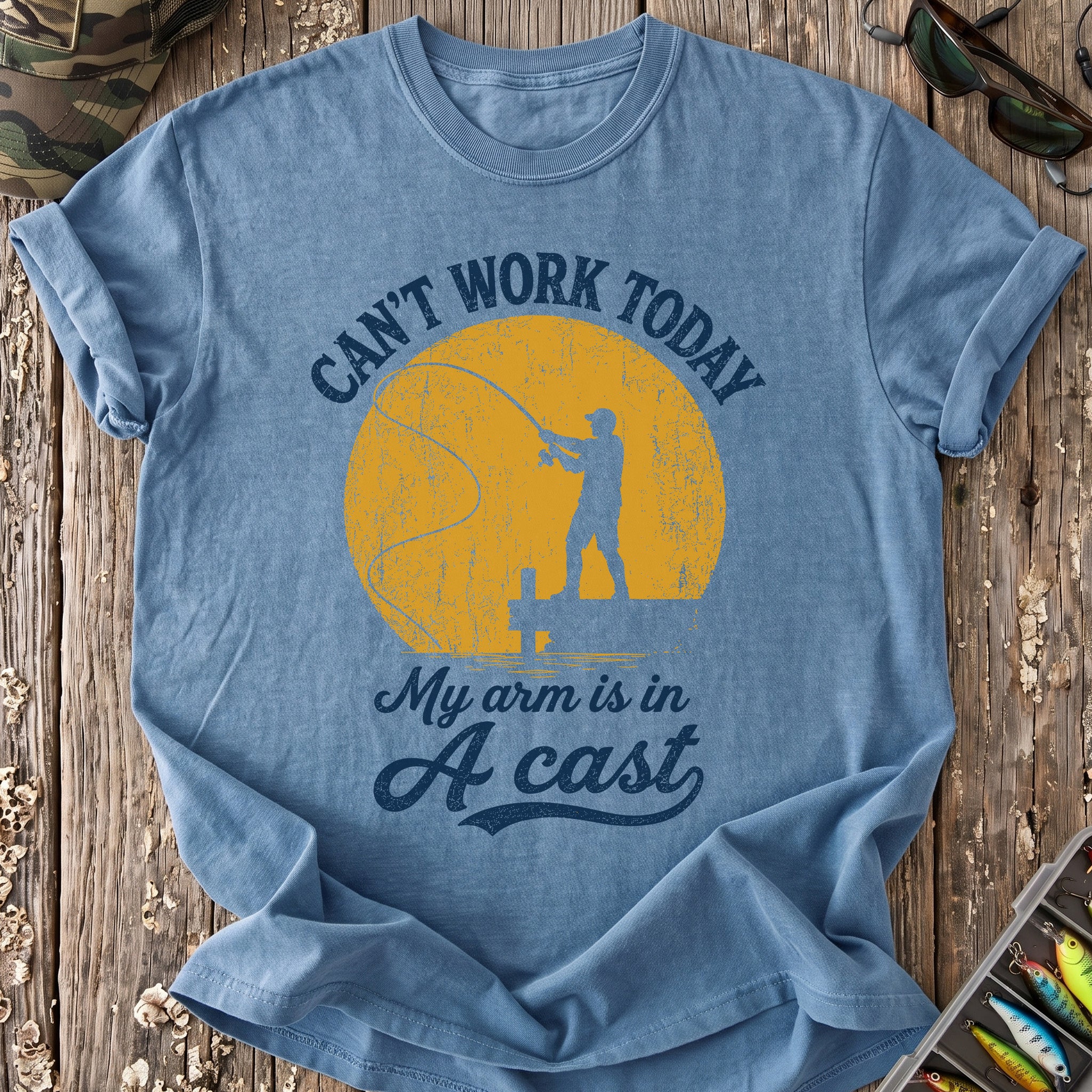 Can't Work My Arm Is In A Cast T-Shirt