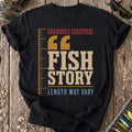 Grandpa’s Christmas Fish Story T-Shirt