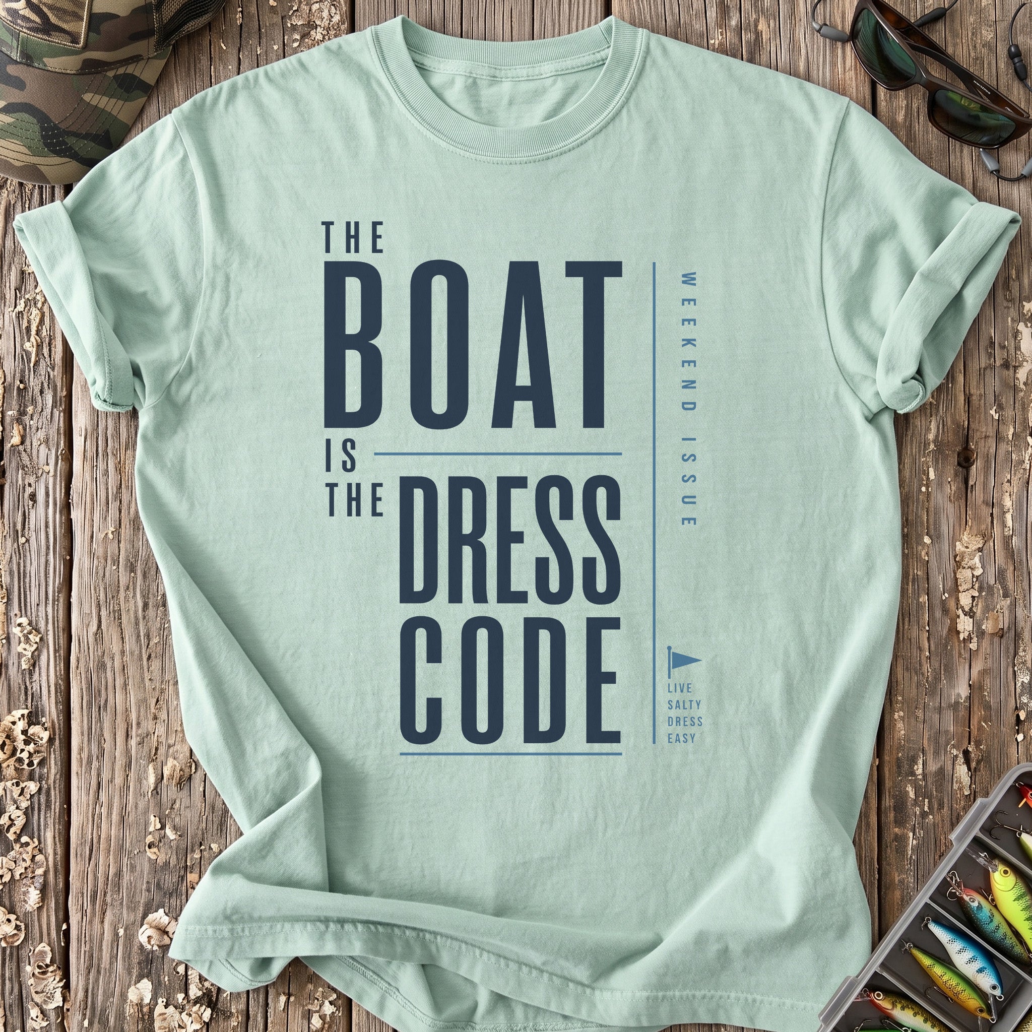 The Boat Is the Dress Code T-Shirt
