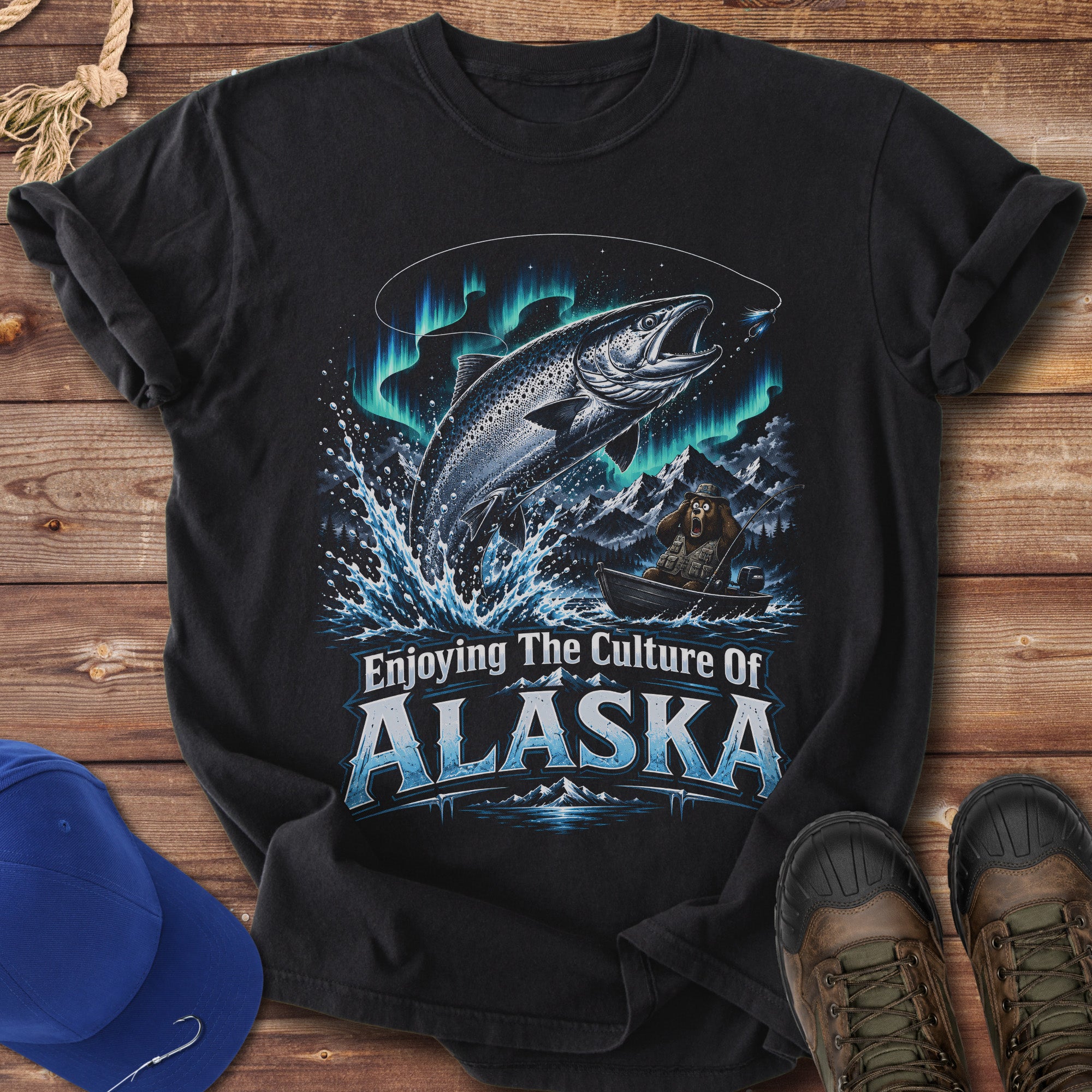 Alaska Fishing Culture T-Shirt