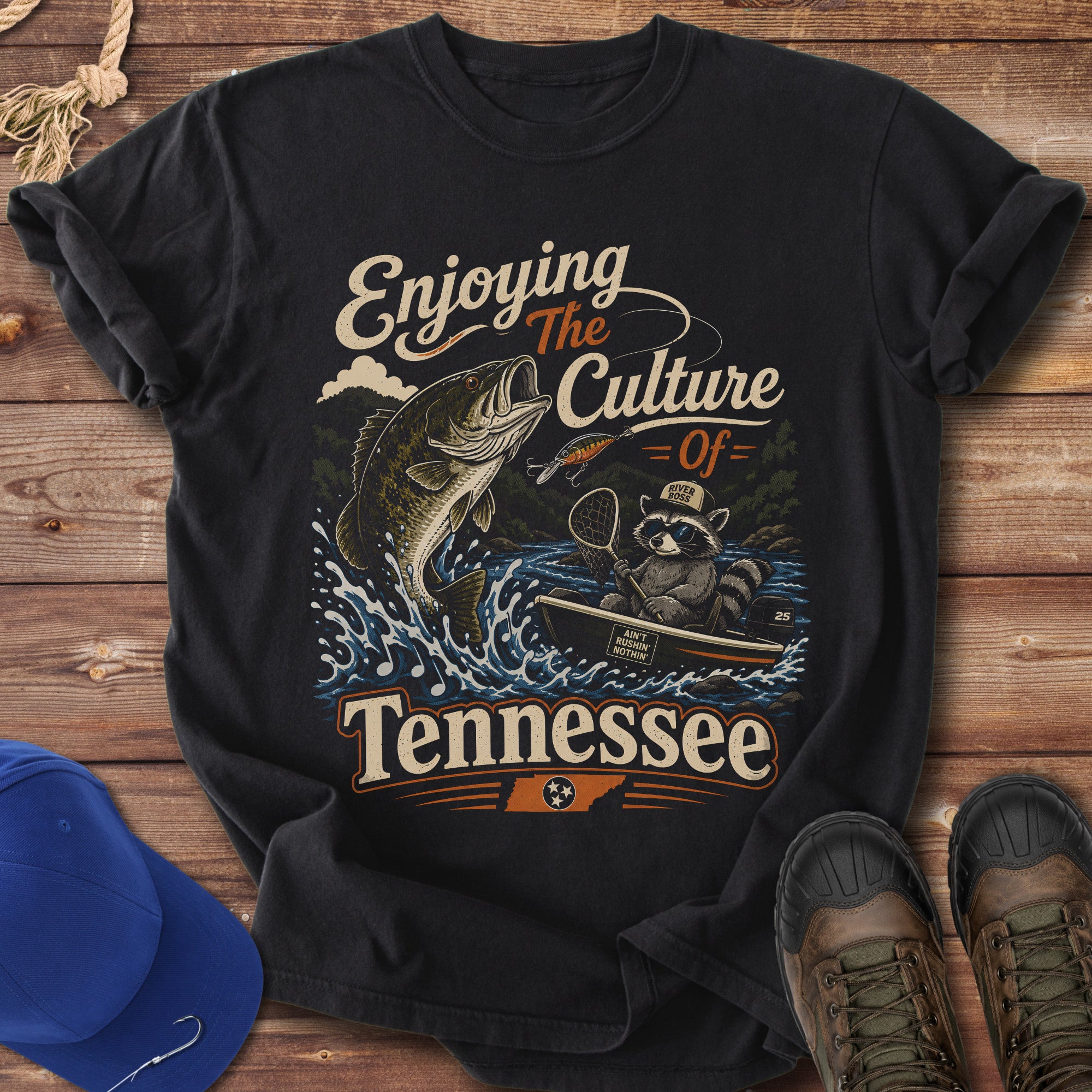Tennessee Fishing Culture T-Shirt