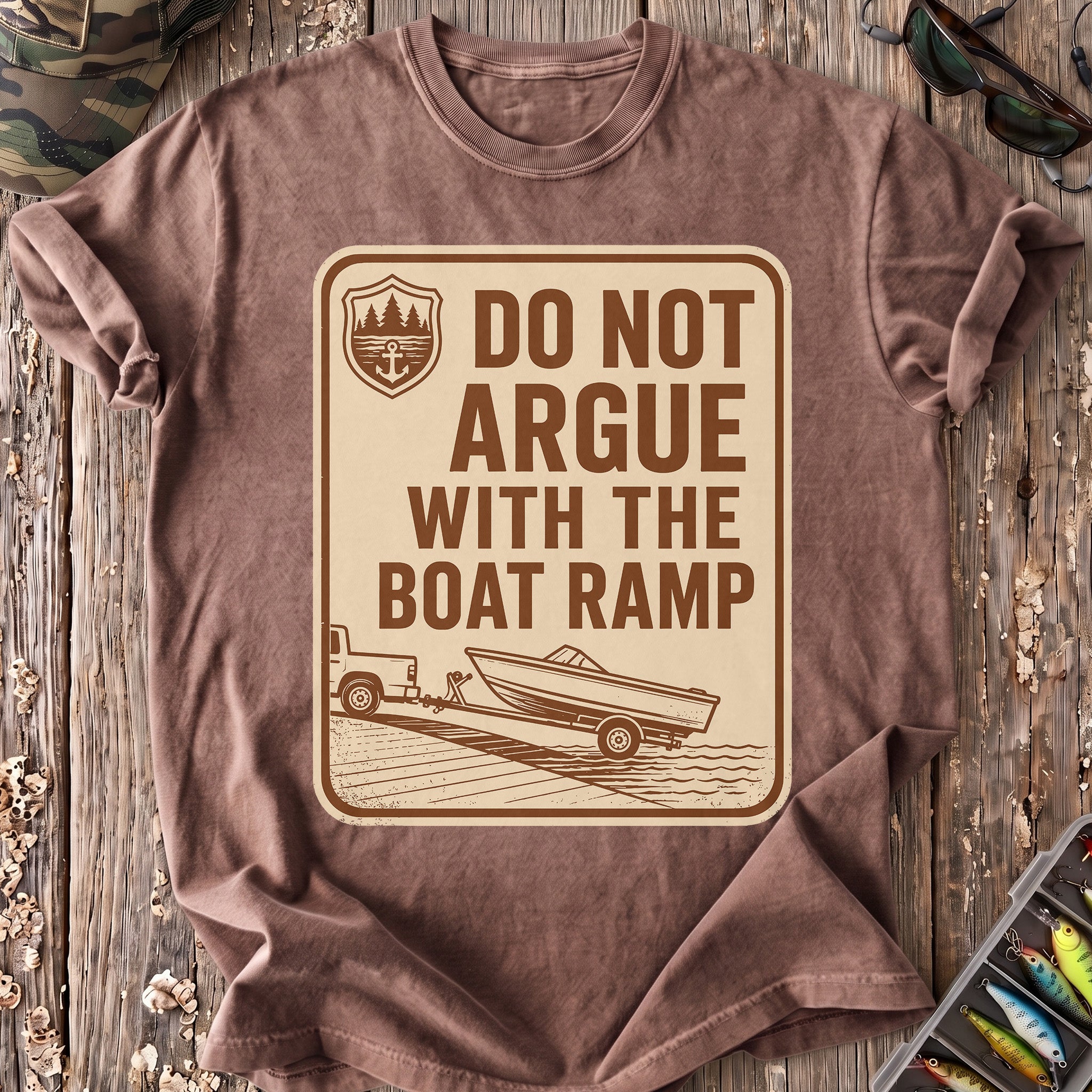 Do Not Argue With the Boat Ramp T-Shirt