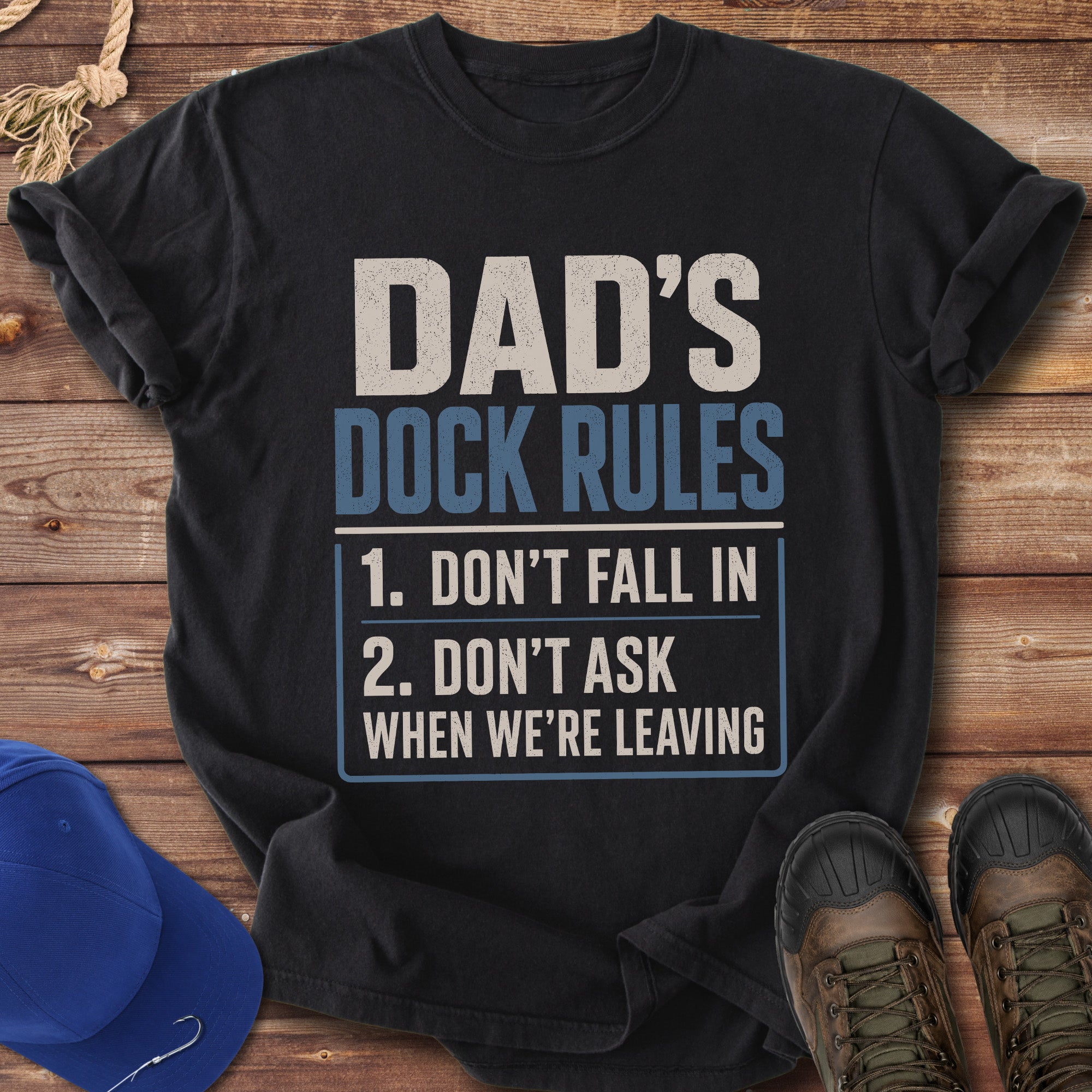 Dad’s Dock Rules T-Shirt