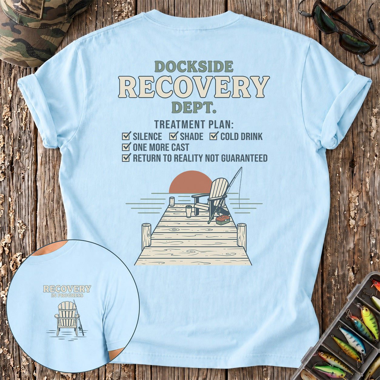 Dockside Recovery Department T-Shirt