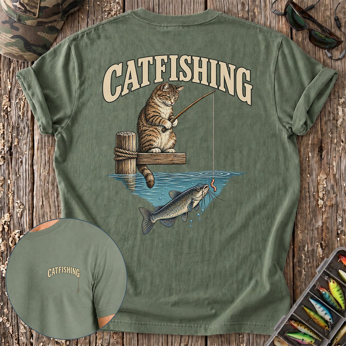 Catfishing T-Shirt
