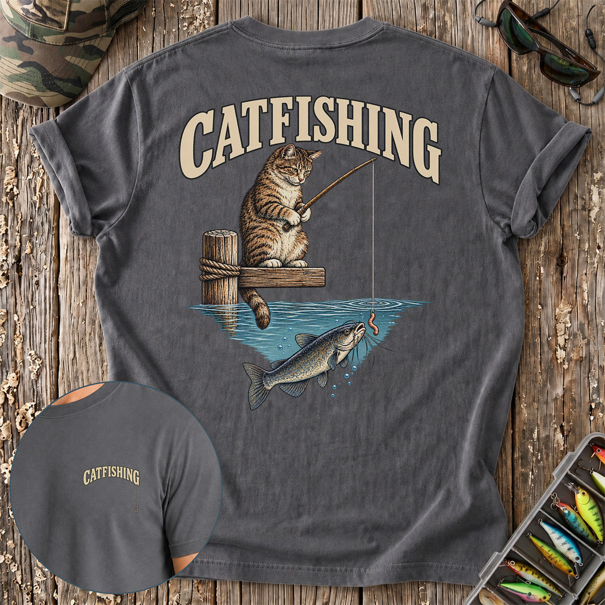 Catfishing T-Shirt