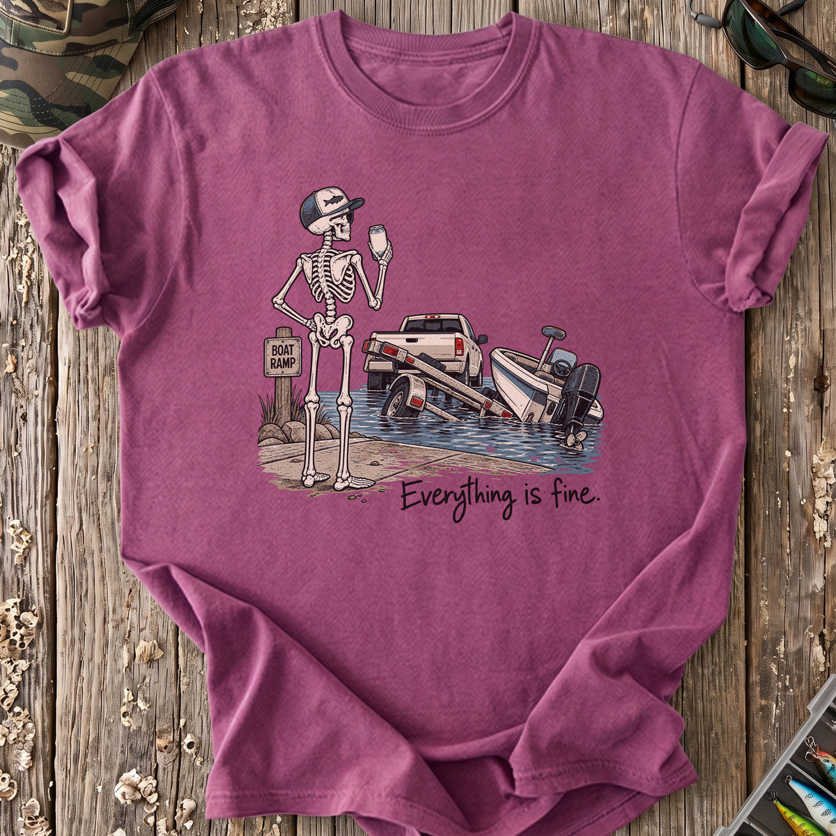 My Boat Is Fine T-Shirt