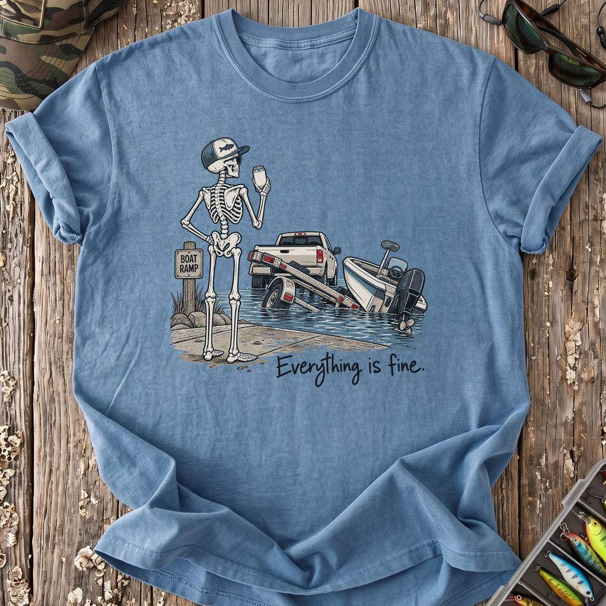 My Boat Is Fine T-Shirt