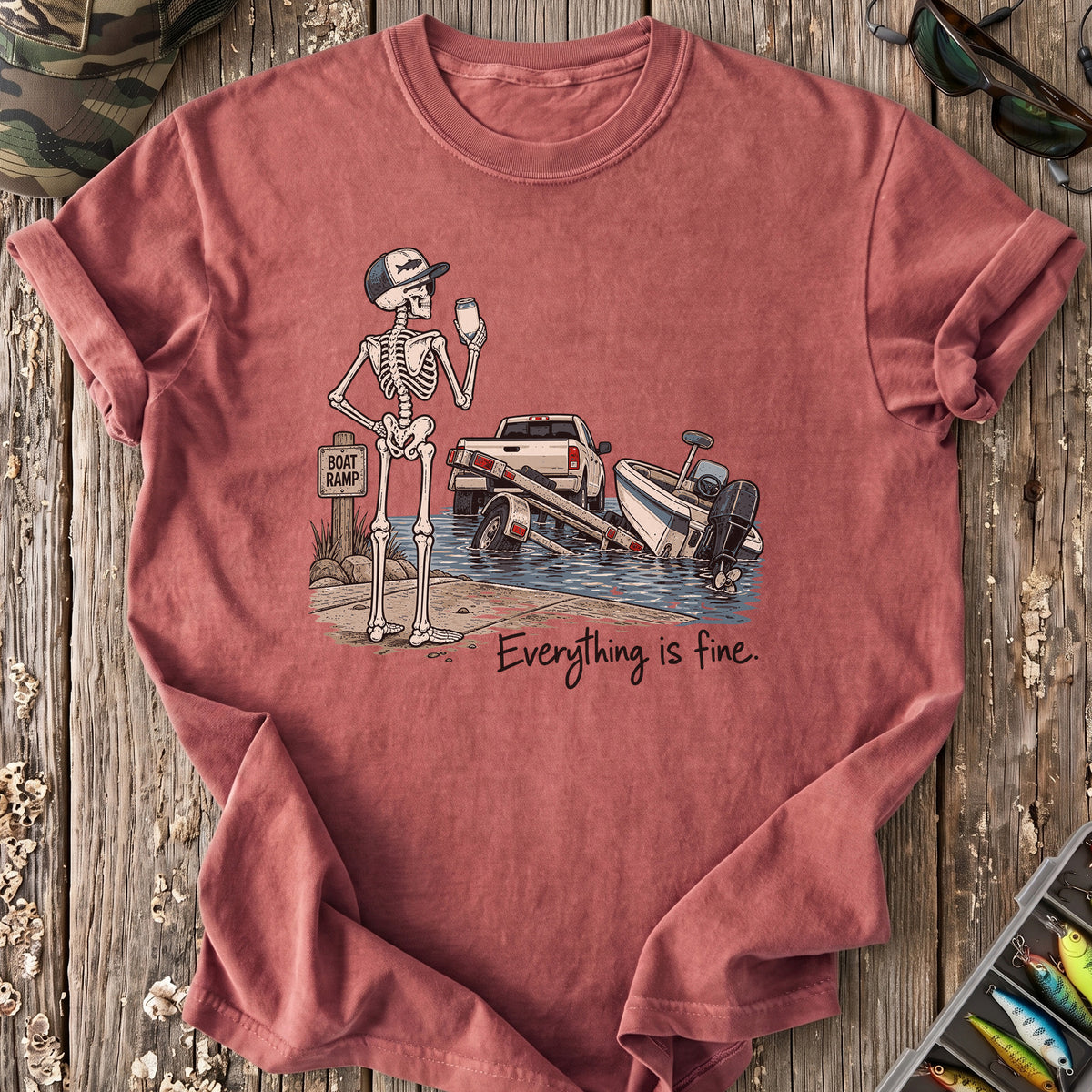 My Boat Is Fine T-Shirt