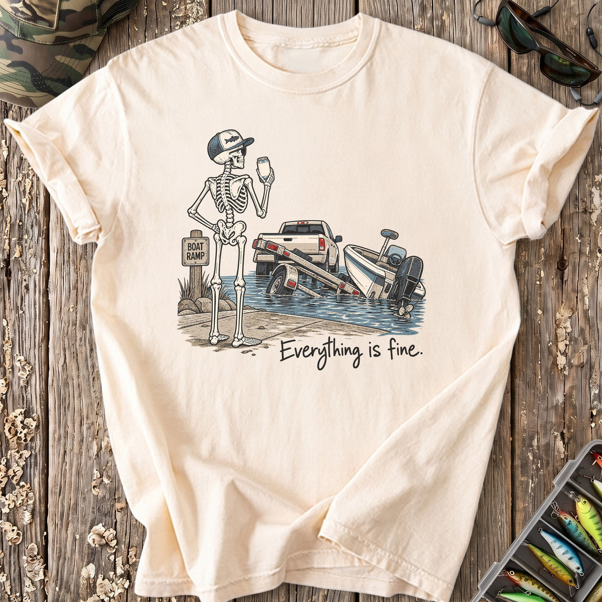 My Boat Is Fine T-Shirt