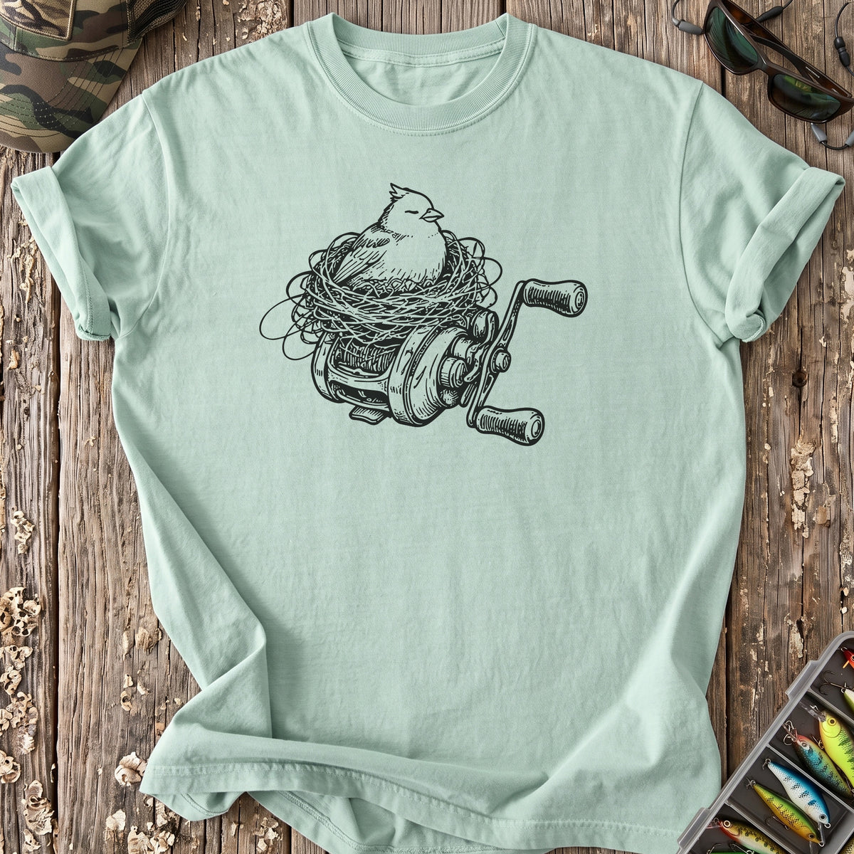 Baitcaster Bird's Nest T-Shirt