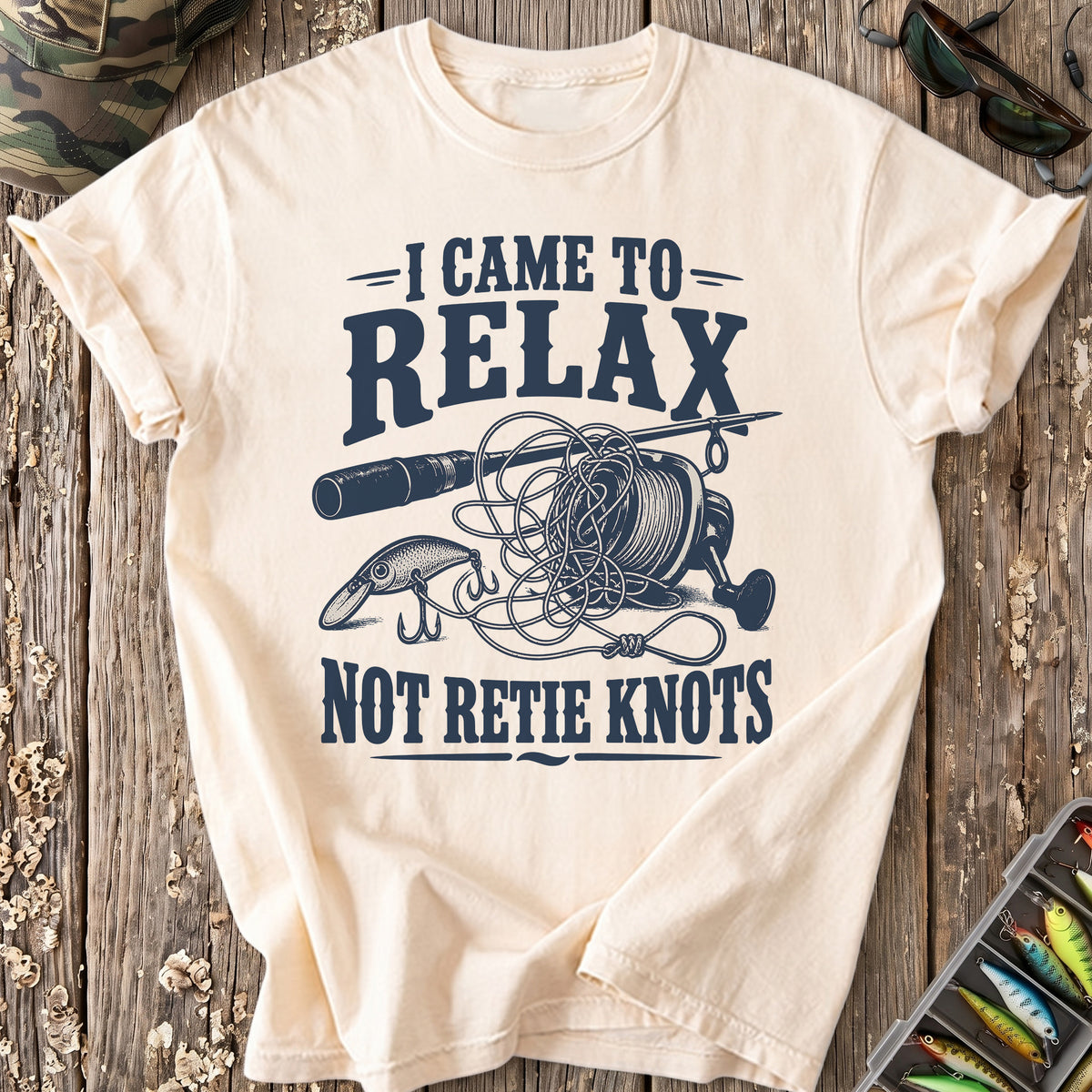 Fishing Not Retie Knots T-Shirt