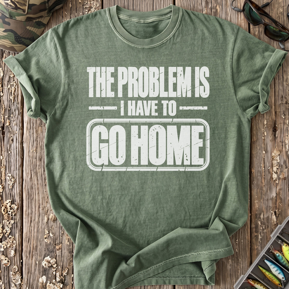 The Problem Is Going Home T-Shirt