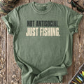 Not Antisocial Just Fishing T-Shirt