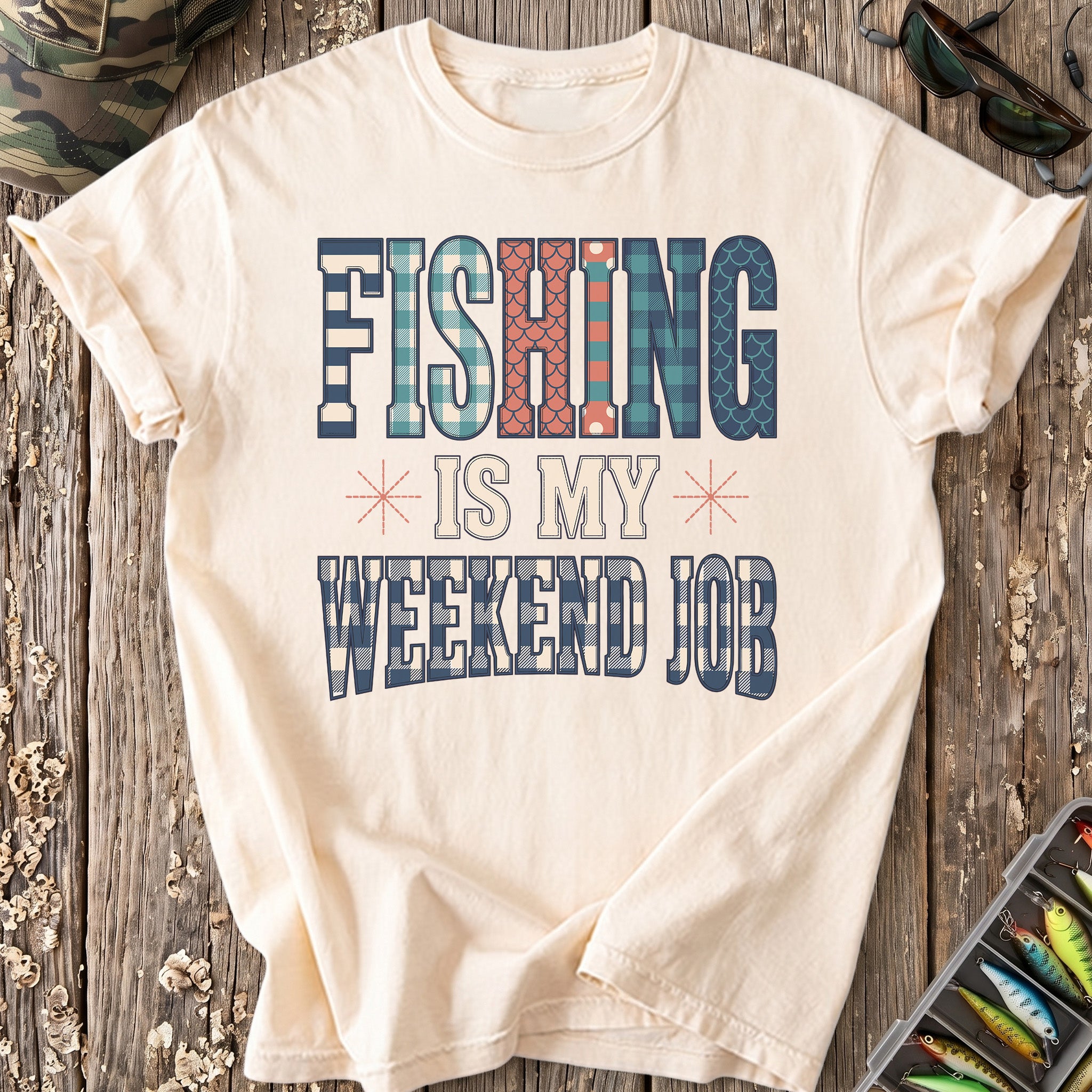 Fishing Is My Weekend Job T-Shirt
