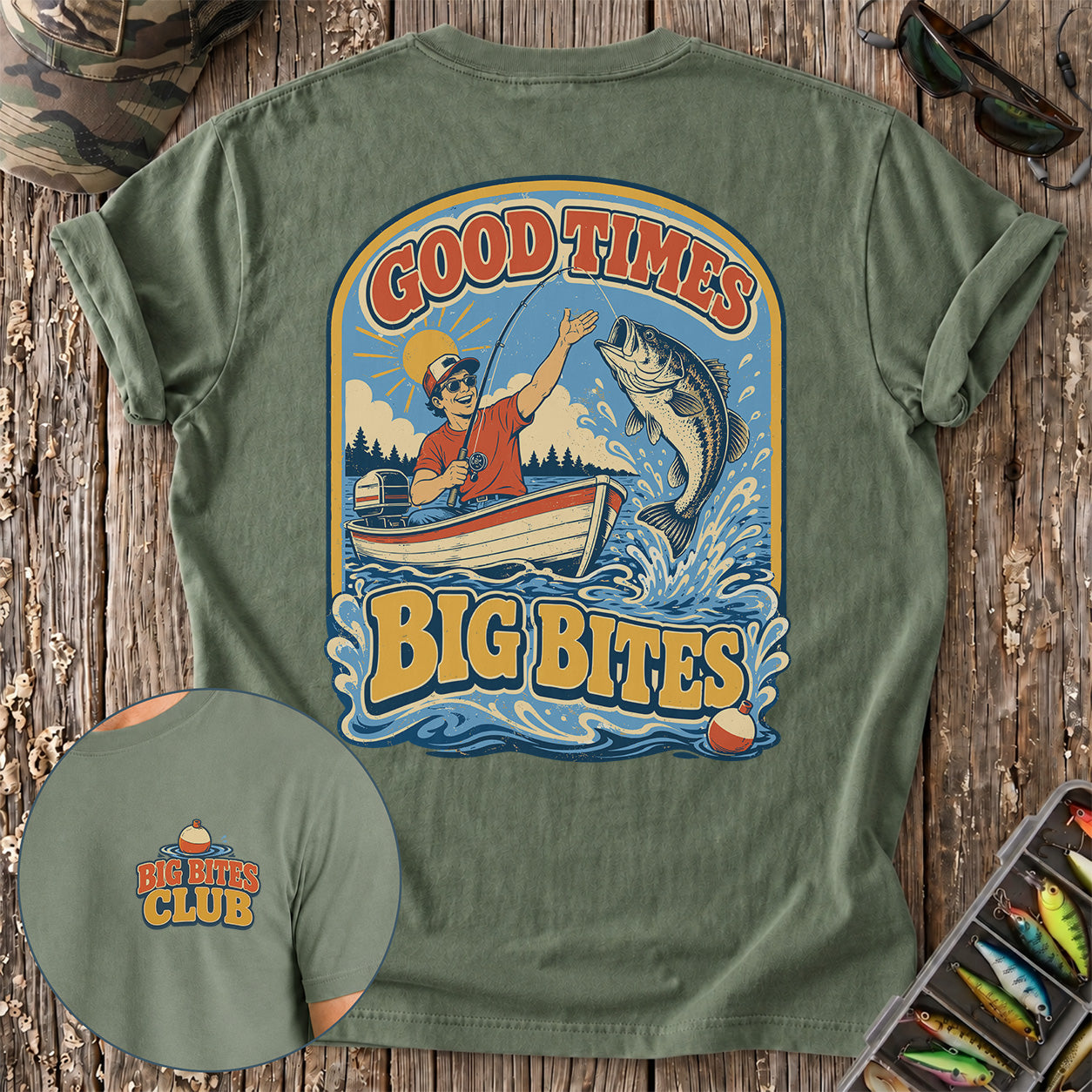 Good Times, Big Bites T-Shirt