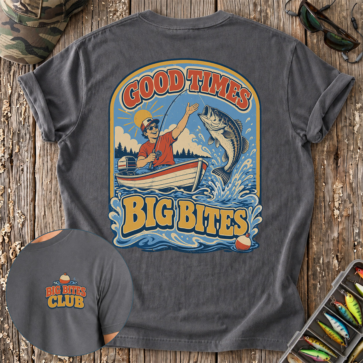 Good Times, Big Bites T-Shirt