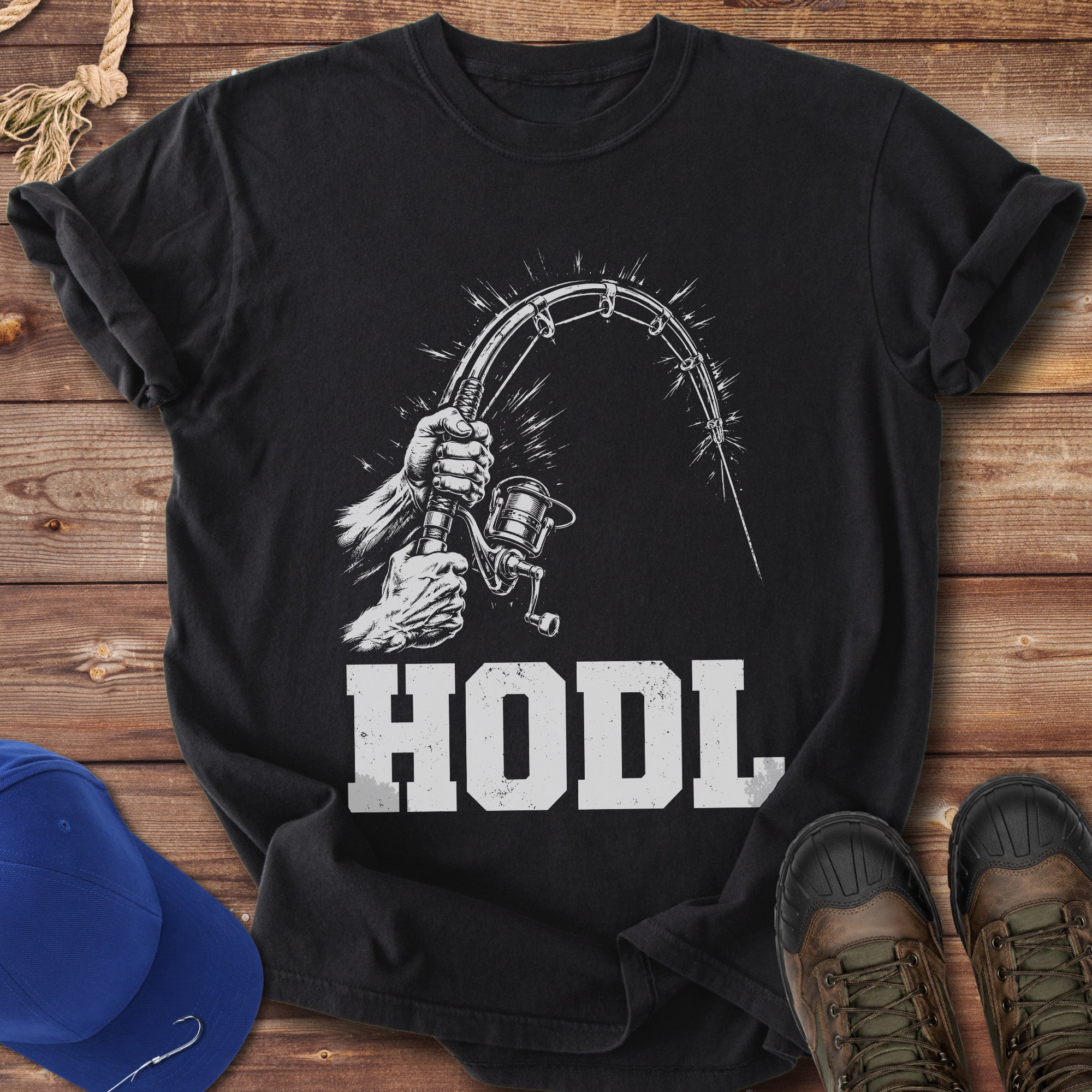HODL Fishing T-Shirt