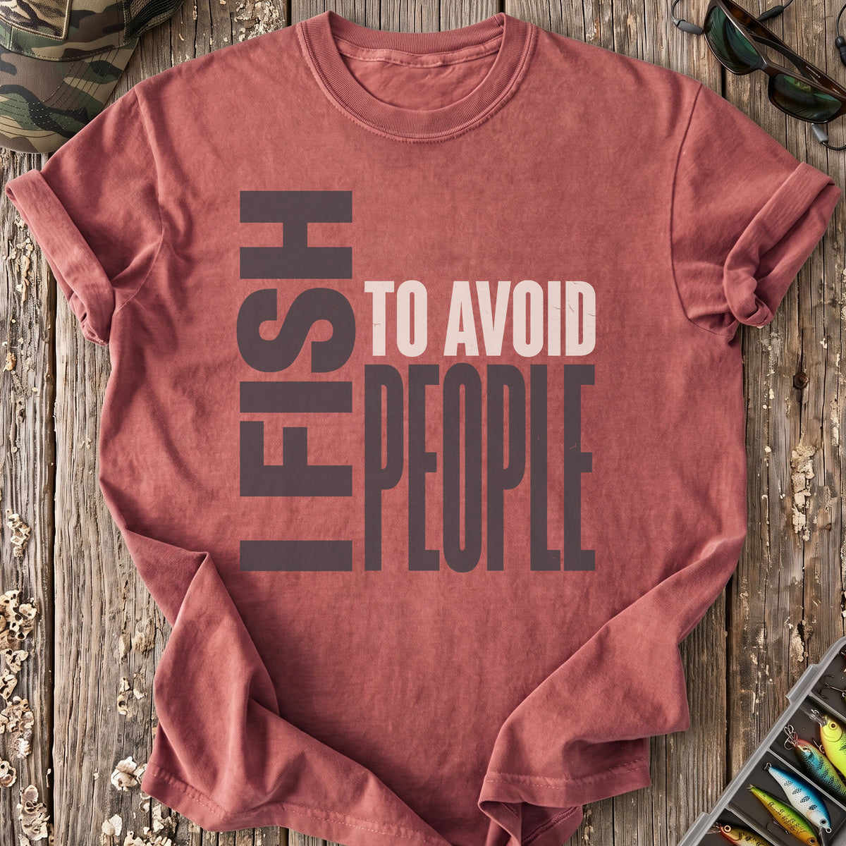 Fish To Avoid People T-Shirt