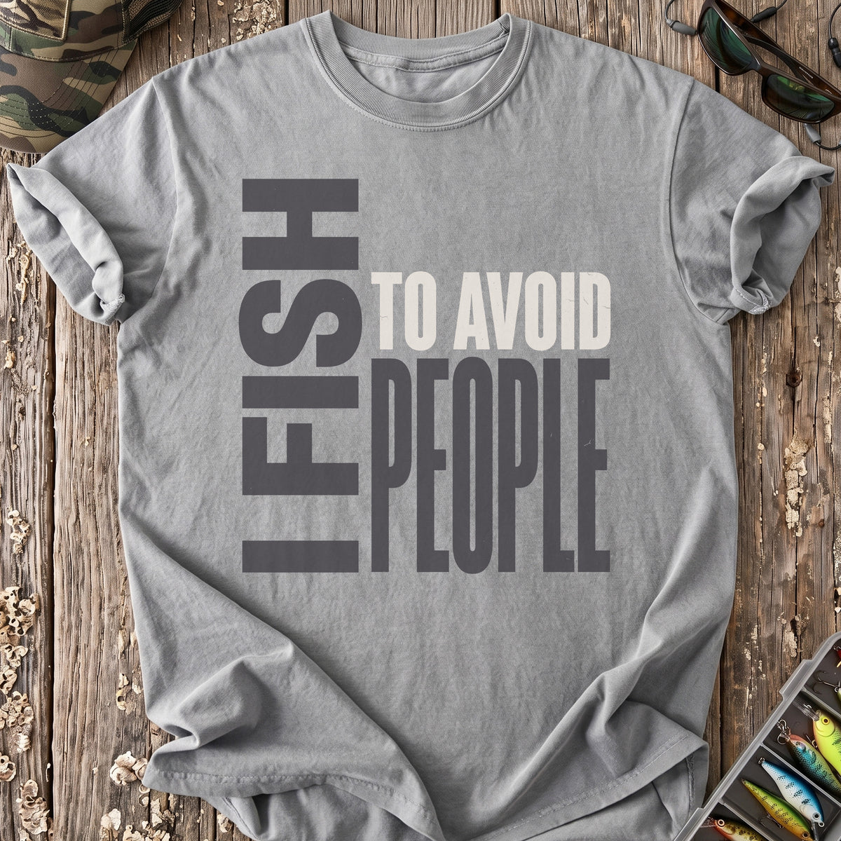Fish To Avoid People T-Shirt