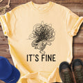 It’s Fine Tangled Fishing Reel T-Shirt