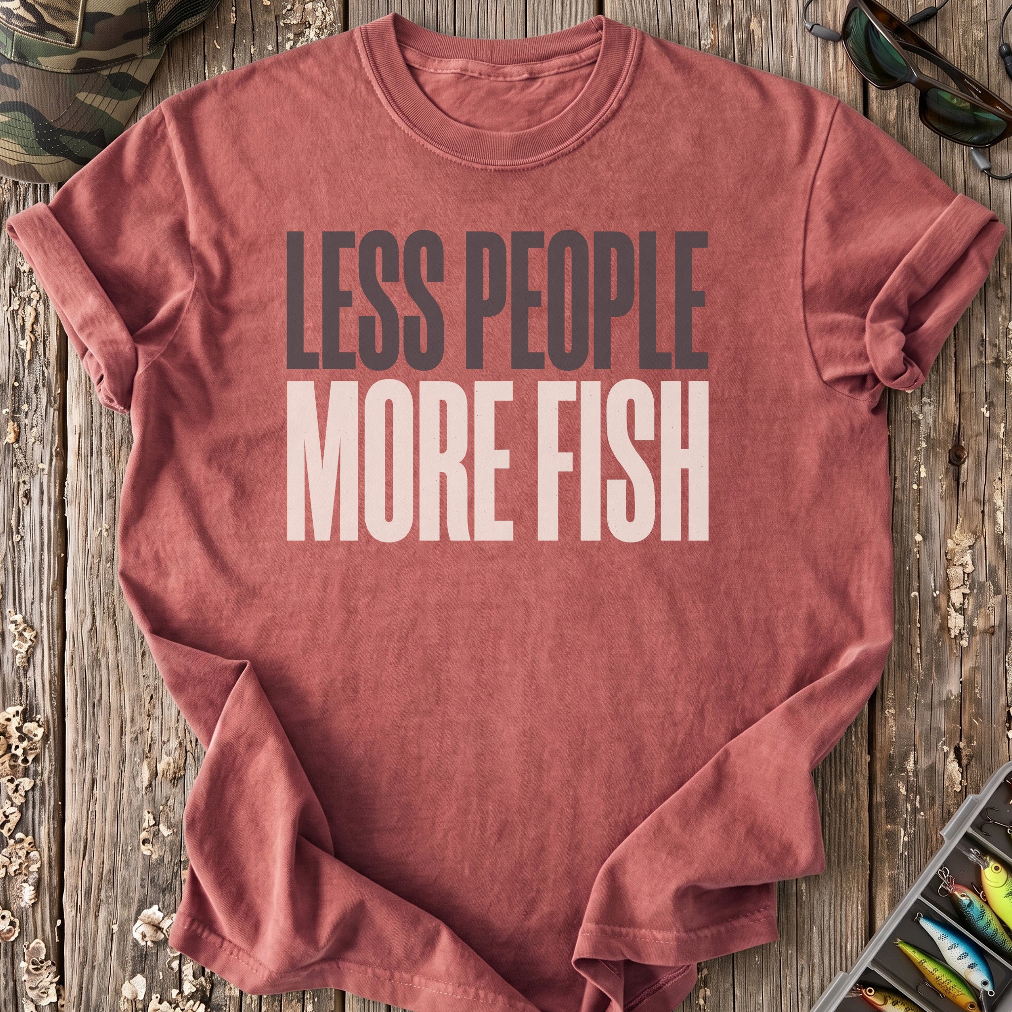 Less People More Fish T-Shirt