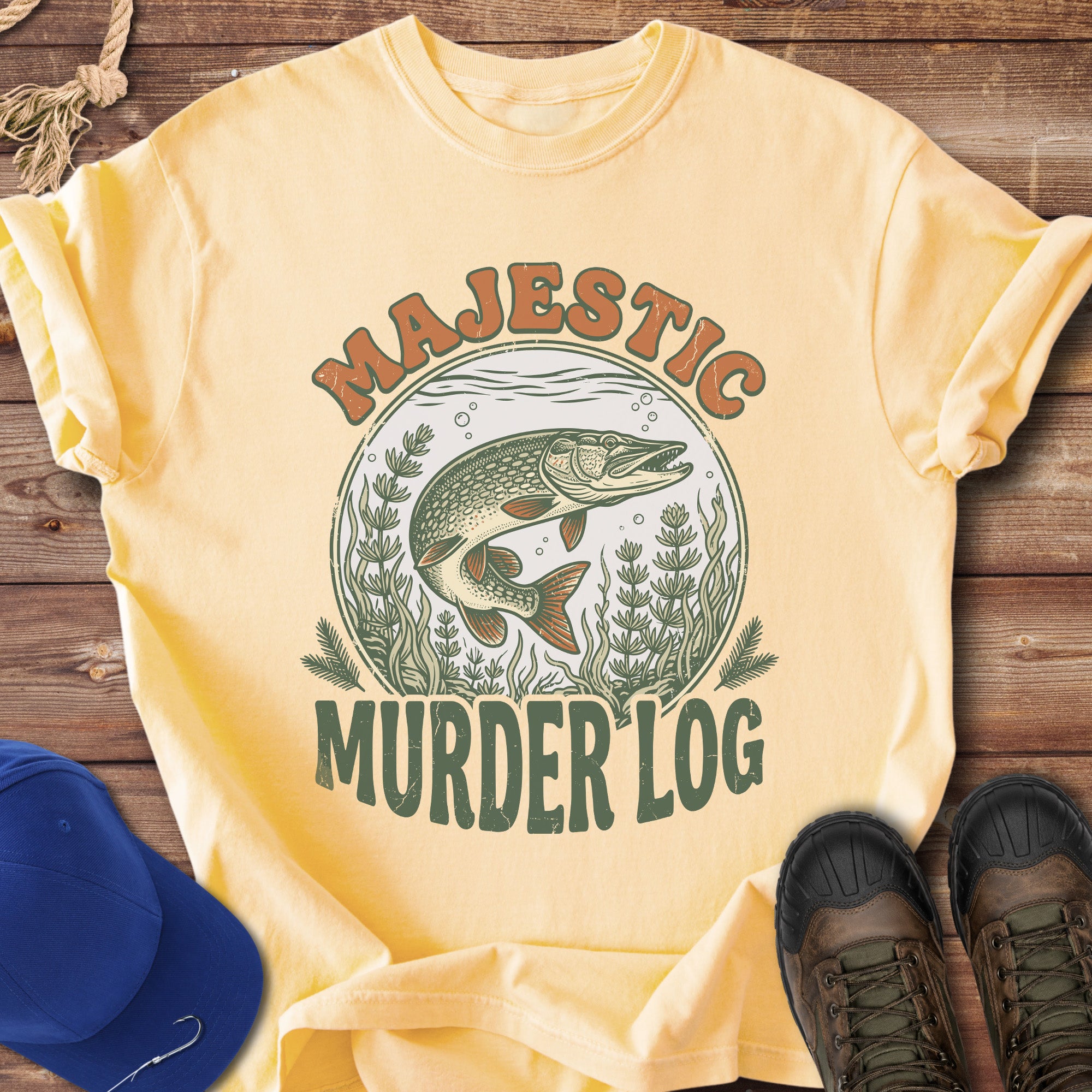 Majestic Murder Log T-Shirt