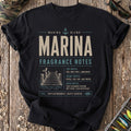 Marina Fragrance Notes T-Shirt