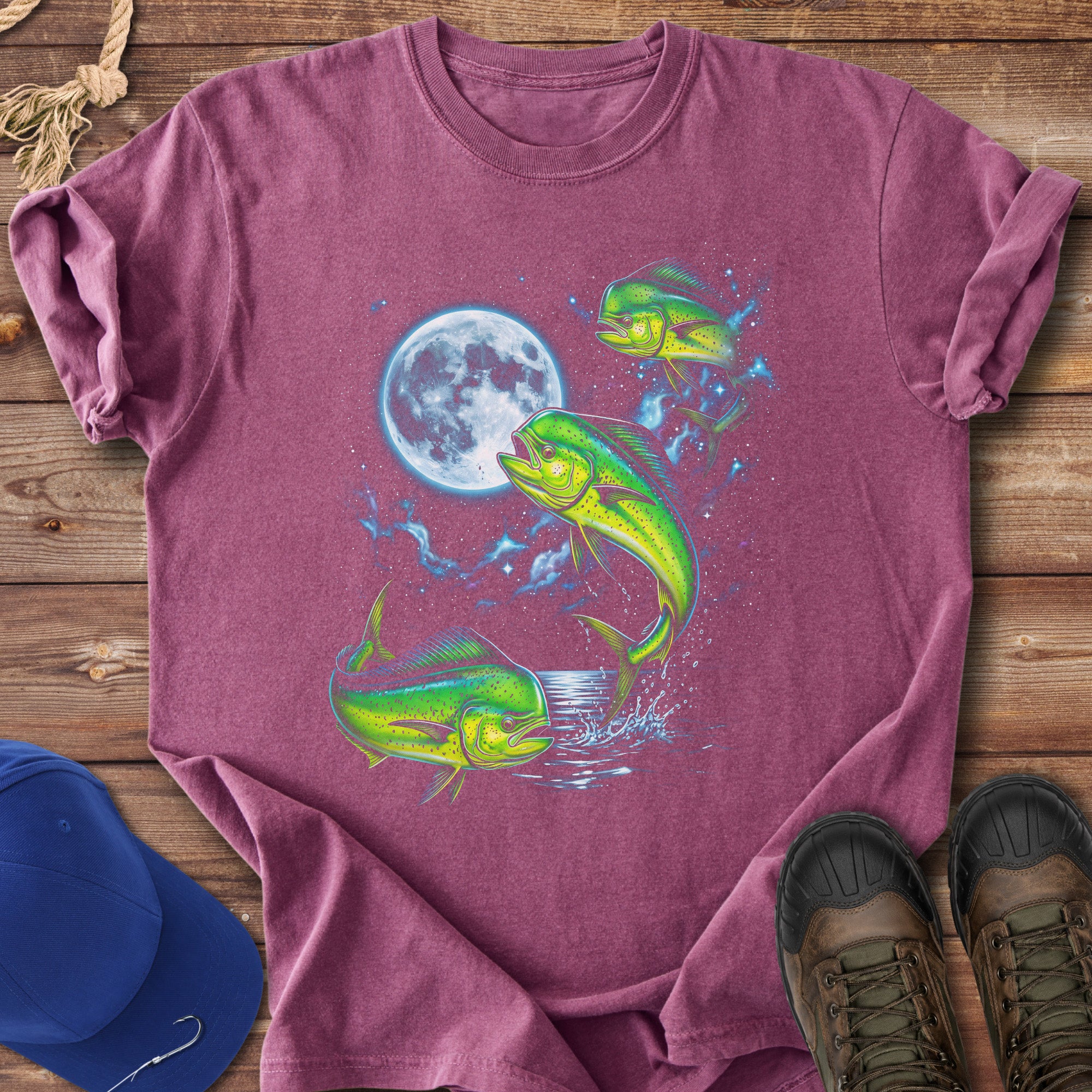 Moonlit Mahi-Mahi T-Shirt