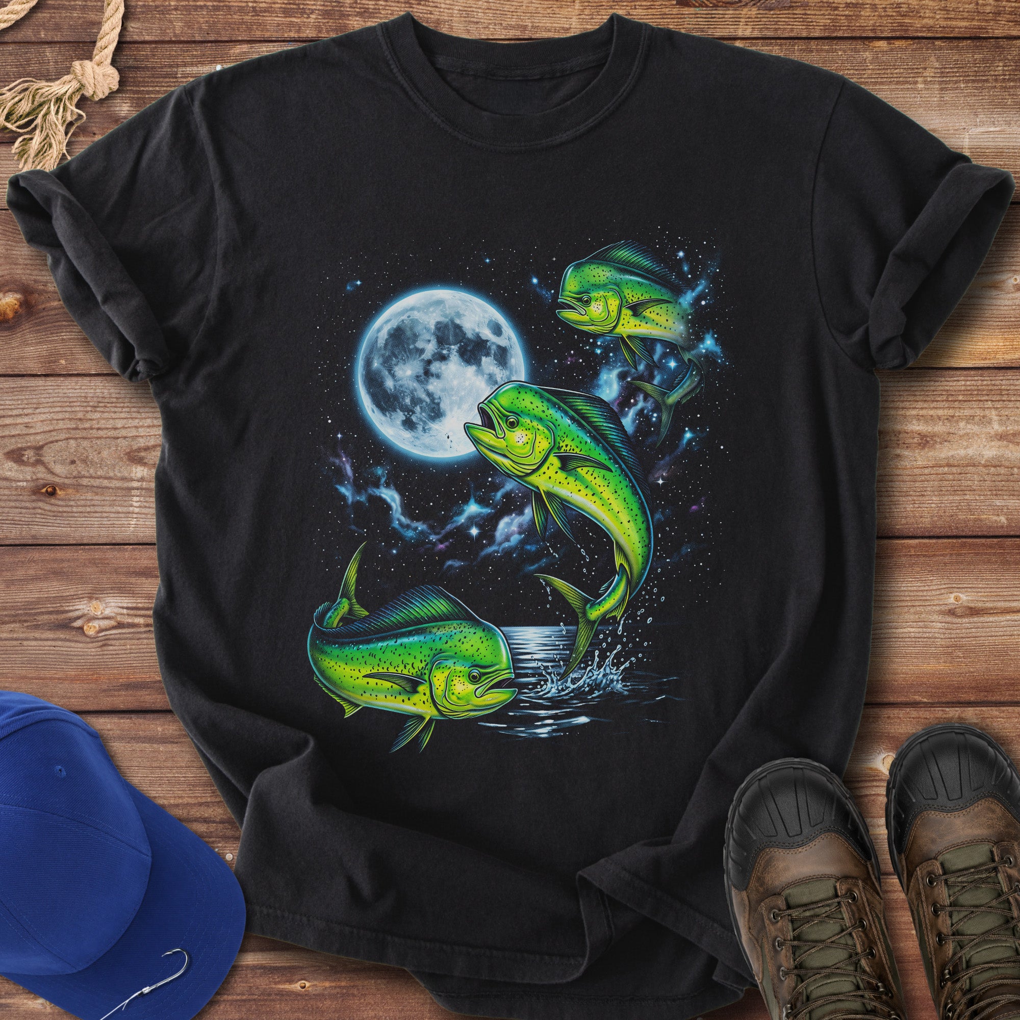 Moonlit Mahi-Mahi T-Shirt