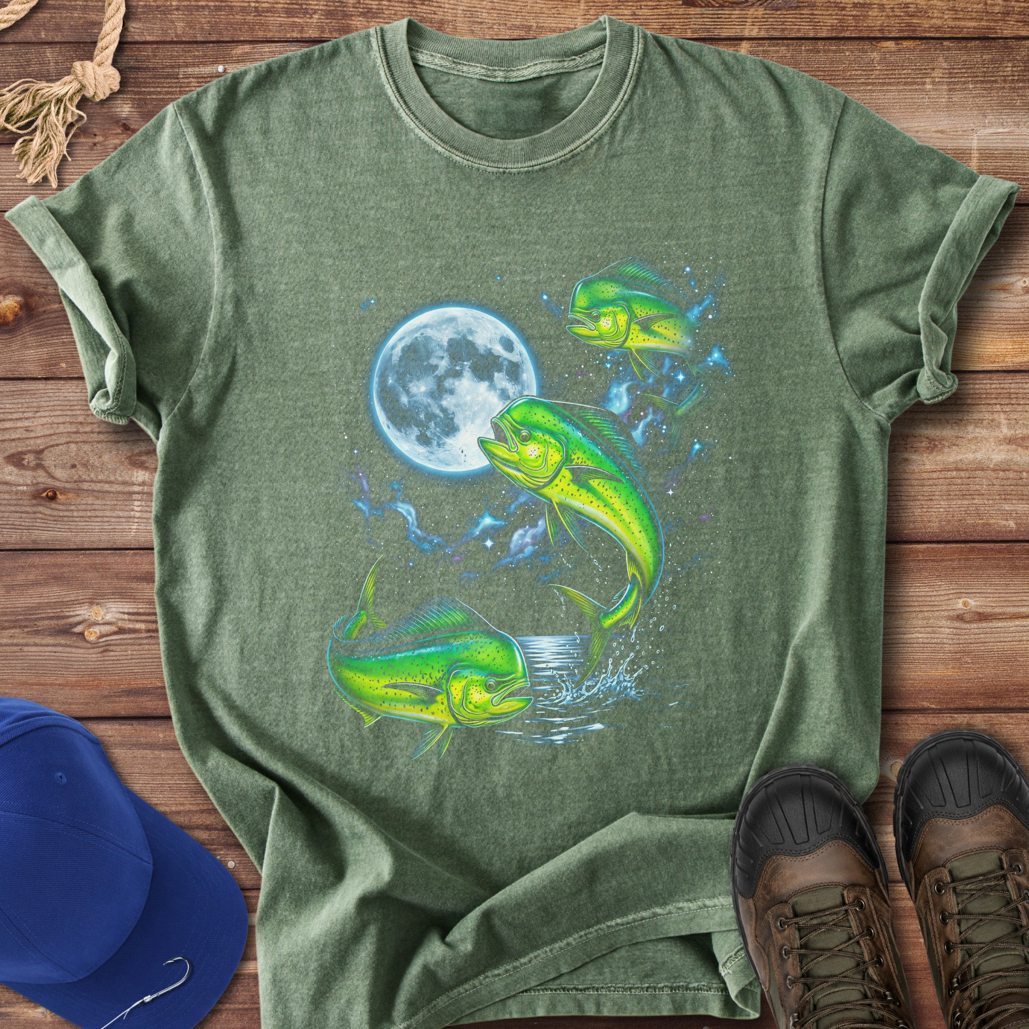 Moonlit Mahi-Mahi T-Shirt
