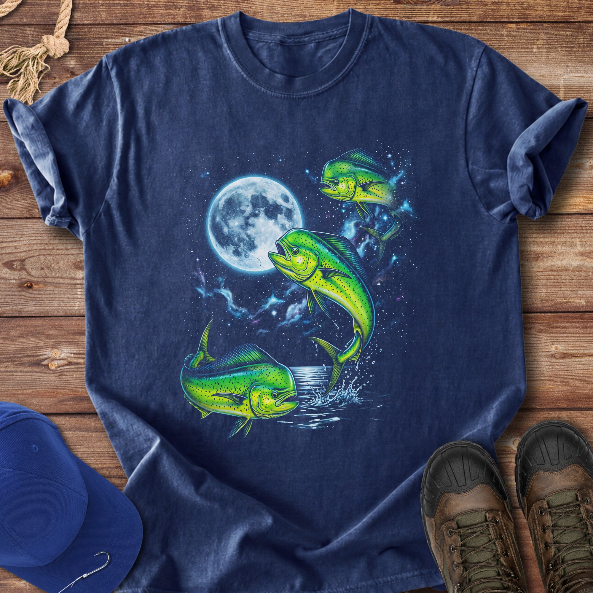 Moonlit Mahi-Mahi T-Shirt