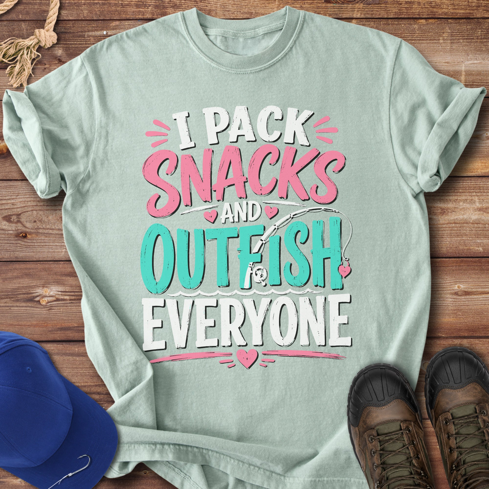 I Pack Snacks and Outfish Everyone T-Shirt