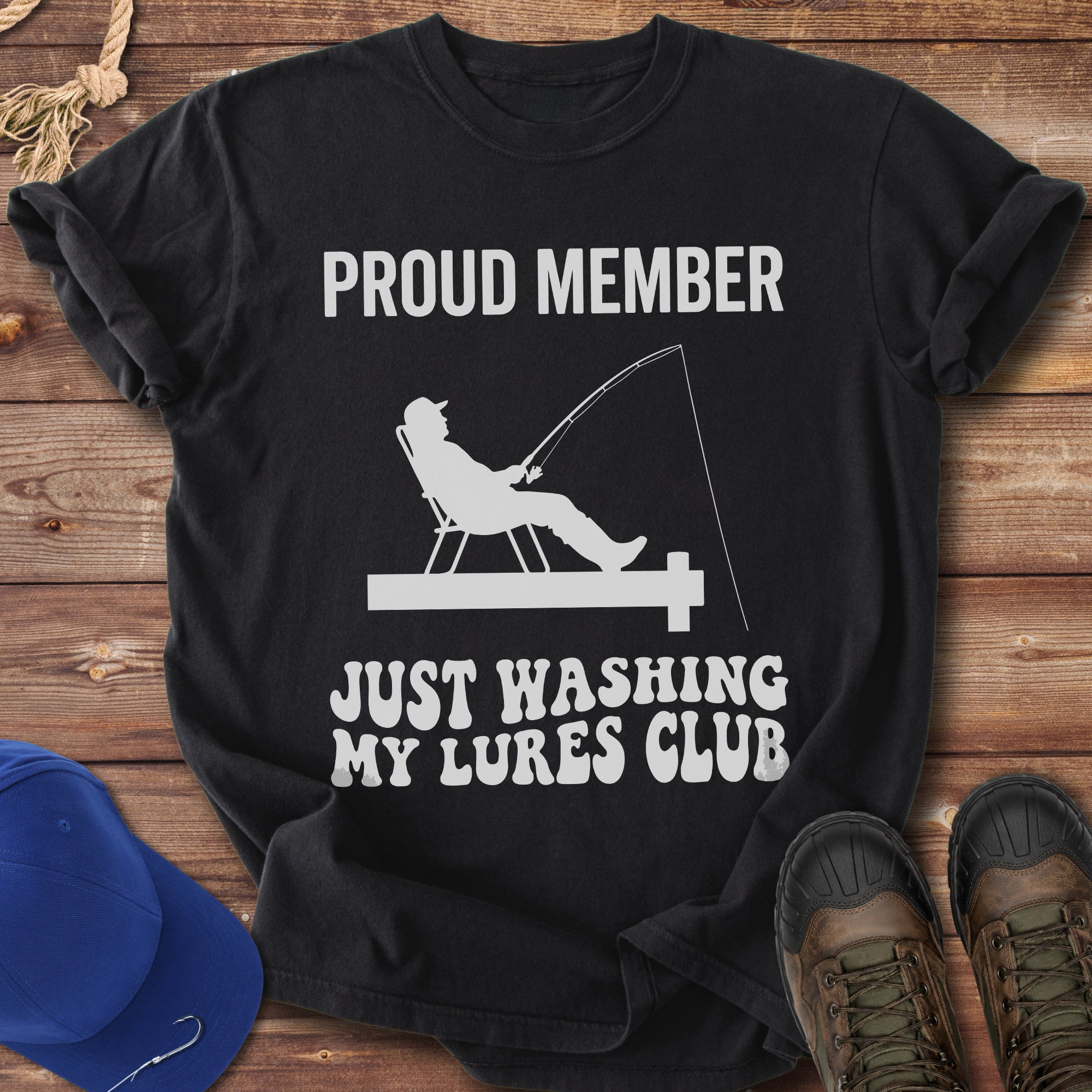 Just Washing My Lures Club T-Shirt