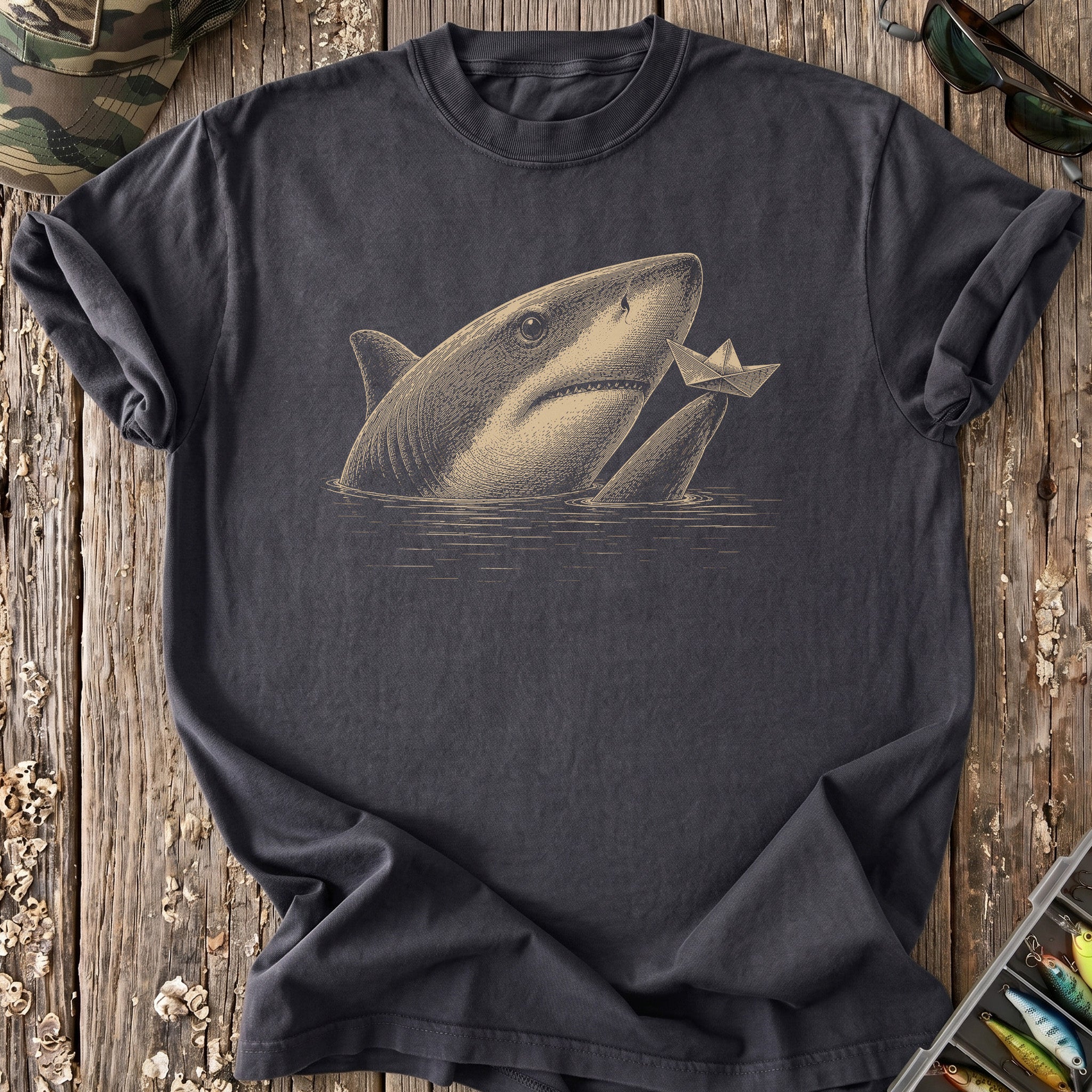 Paper Boat Peace Treaty T-Shirt