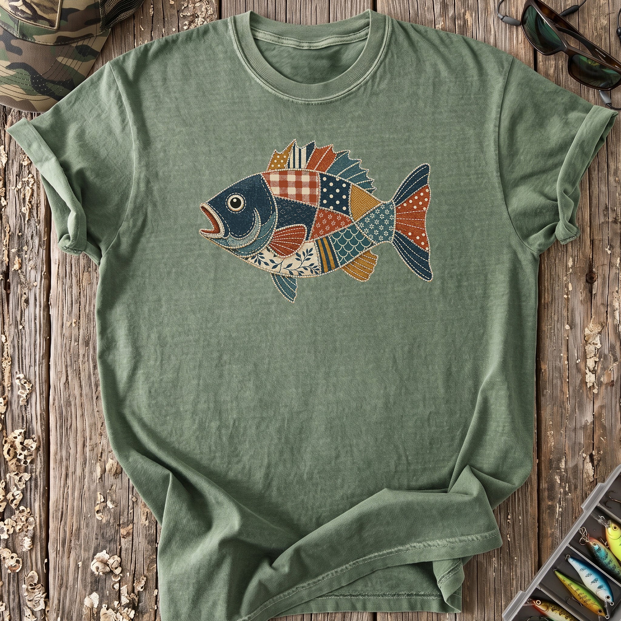 Patchwork Catch T-Shirt