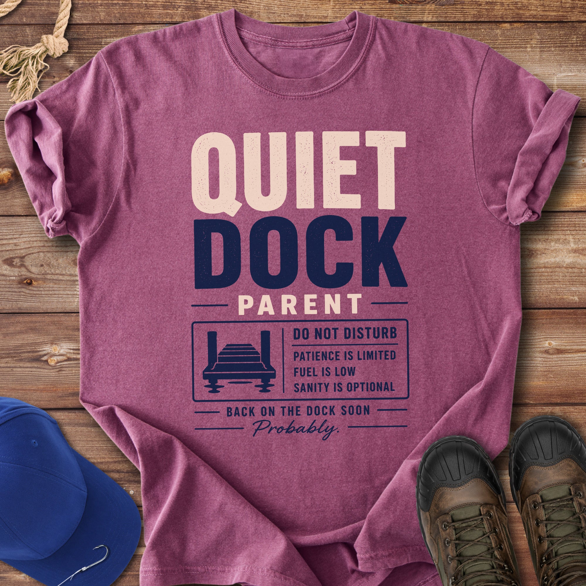 Quiet Dock Parent T-Shirt