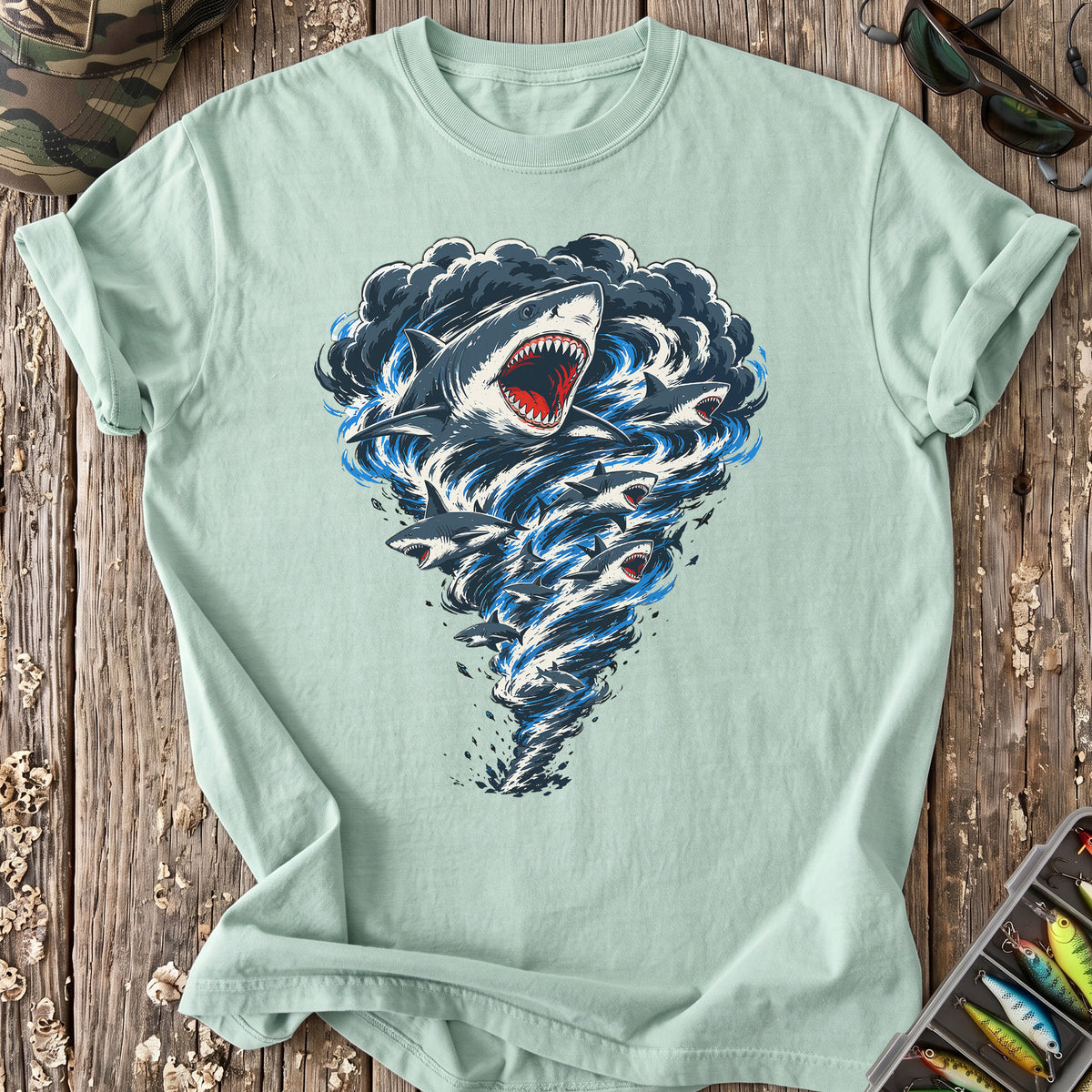 Shark Tornado Warning T-Shirt