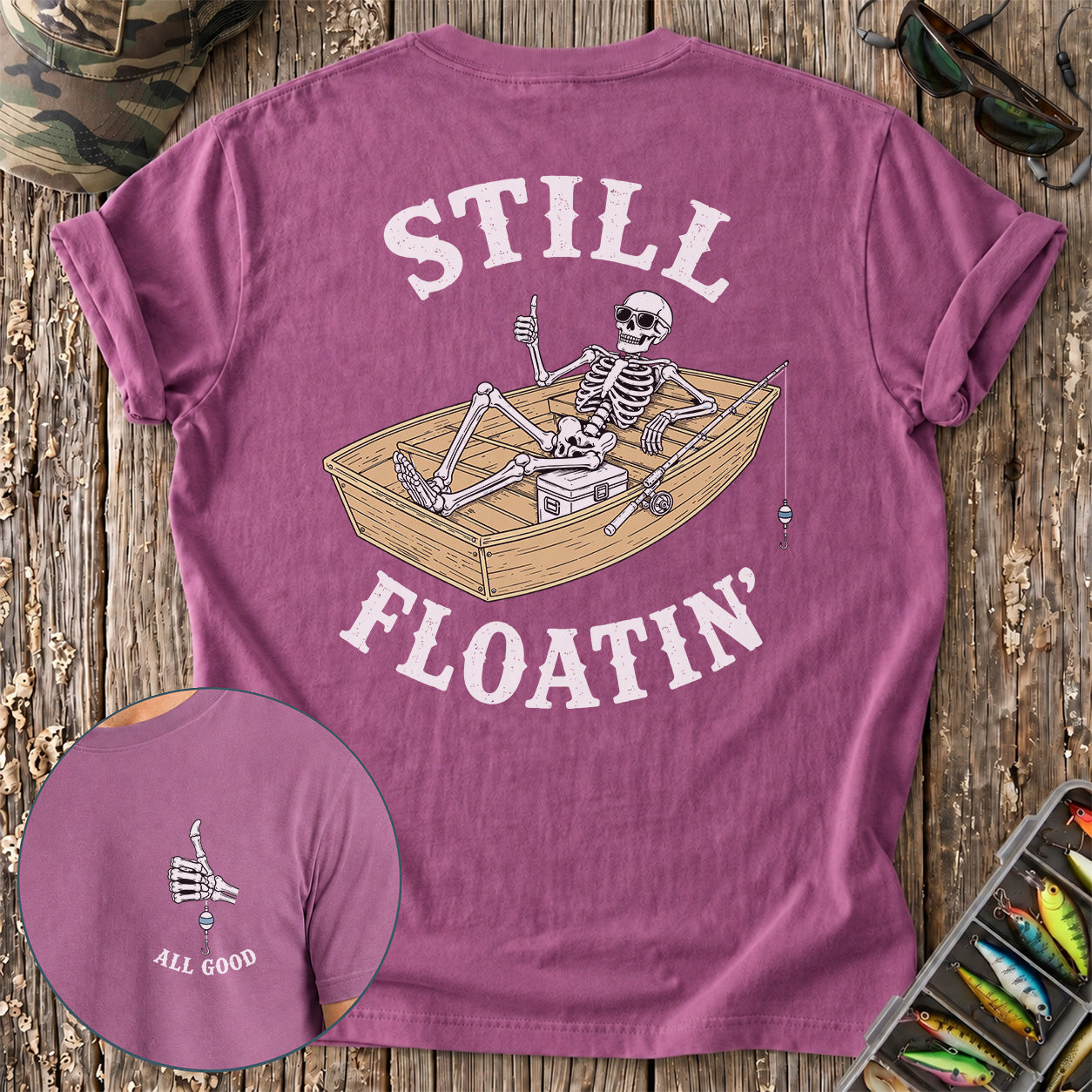 Still Floatin’ to the Bone T-Shirt