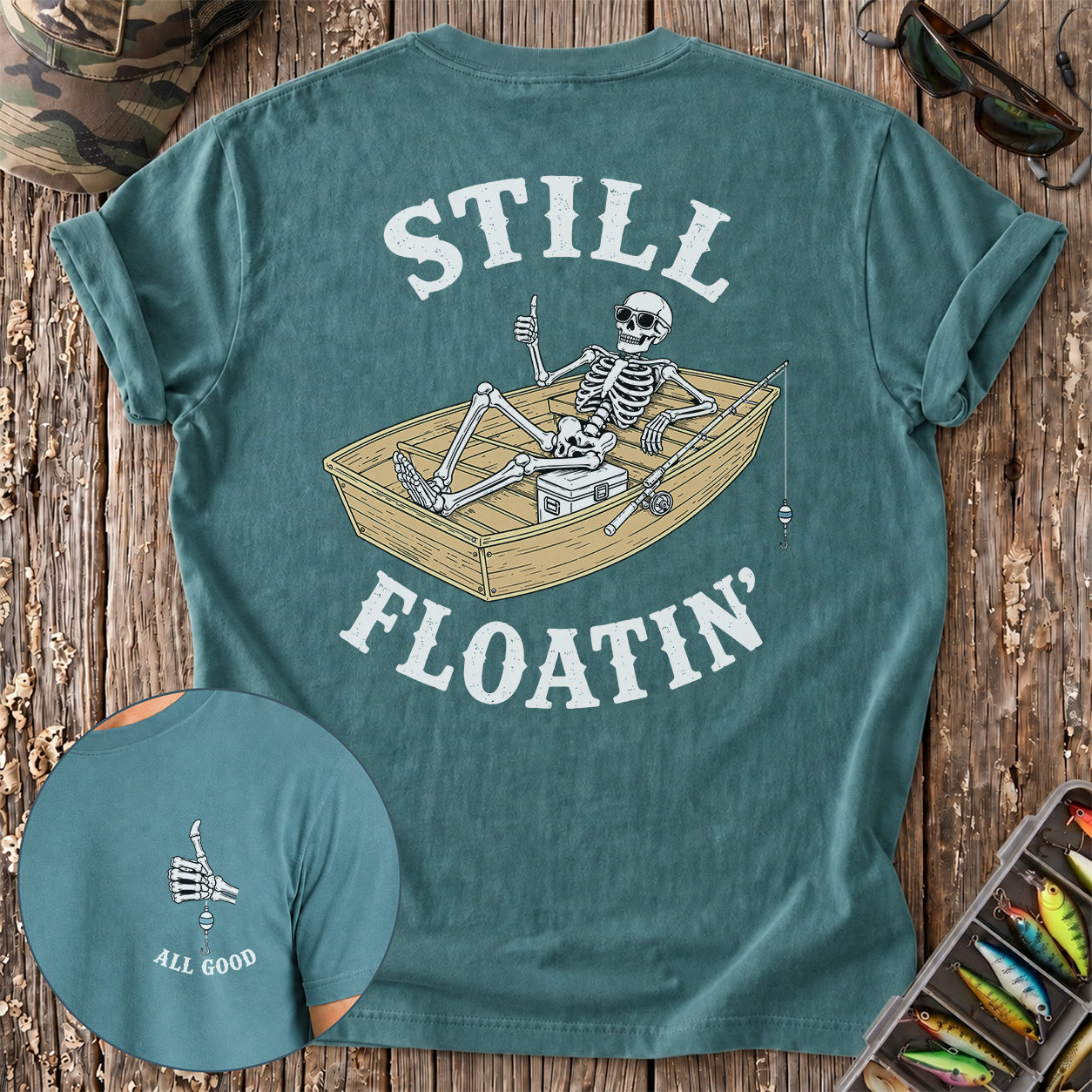 Still Floatin’ to the Bone T-Shirt