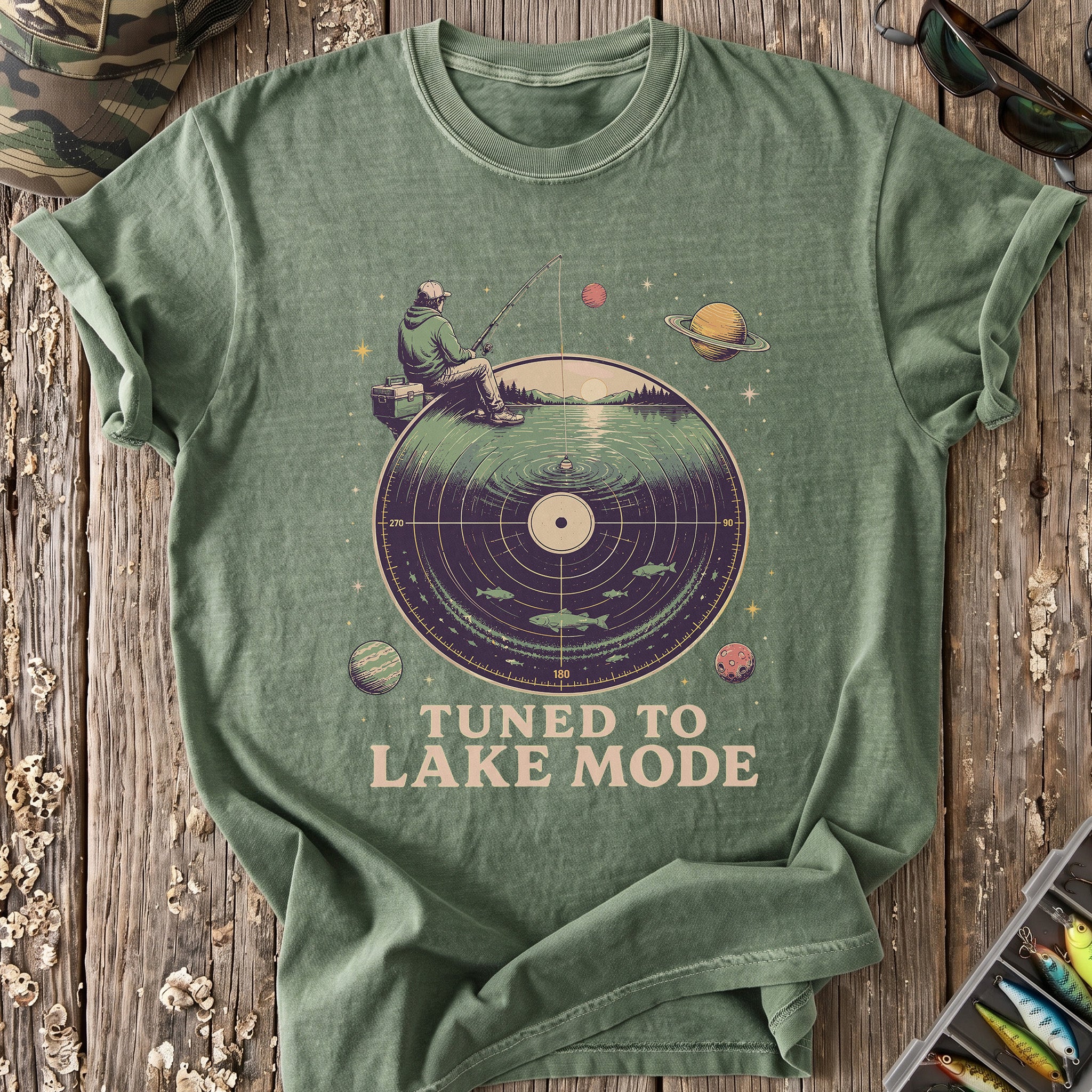 Tuned to Lake Mode T-Shirt