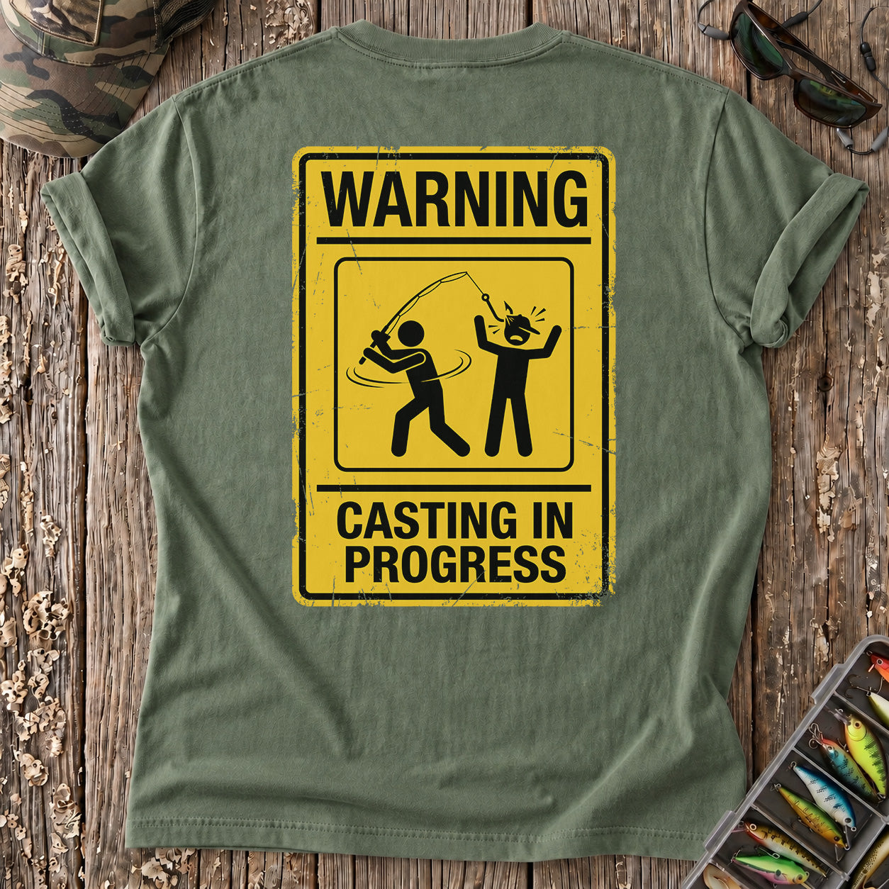 Warning Casting In Progress T-Shirt