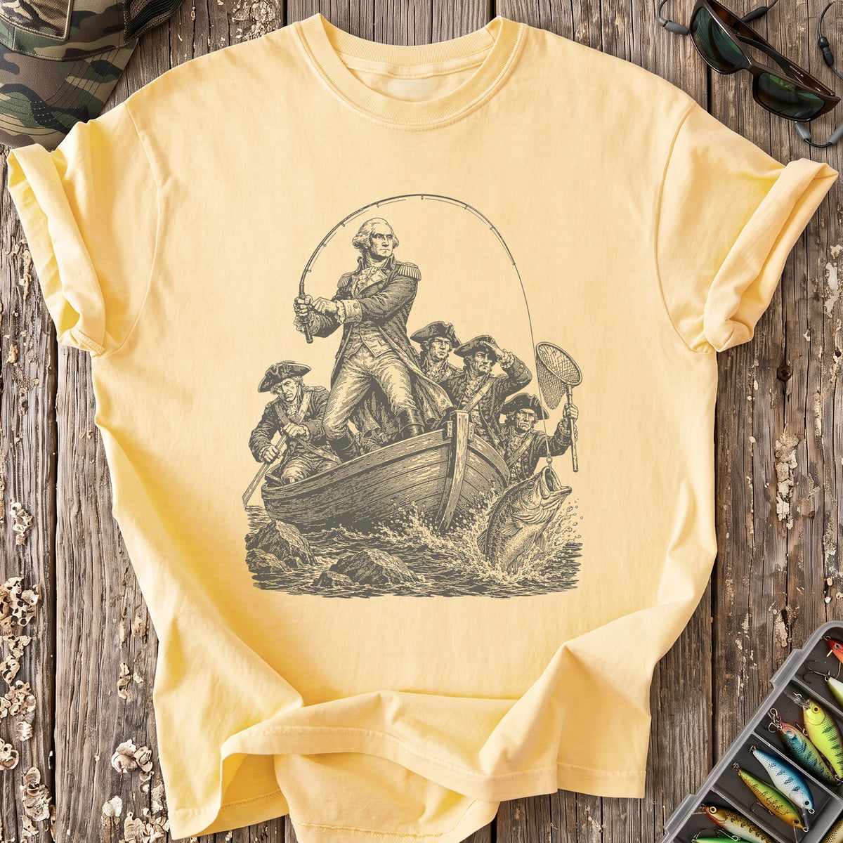 Washington Crosses the Great Lake T-Shirt