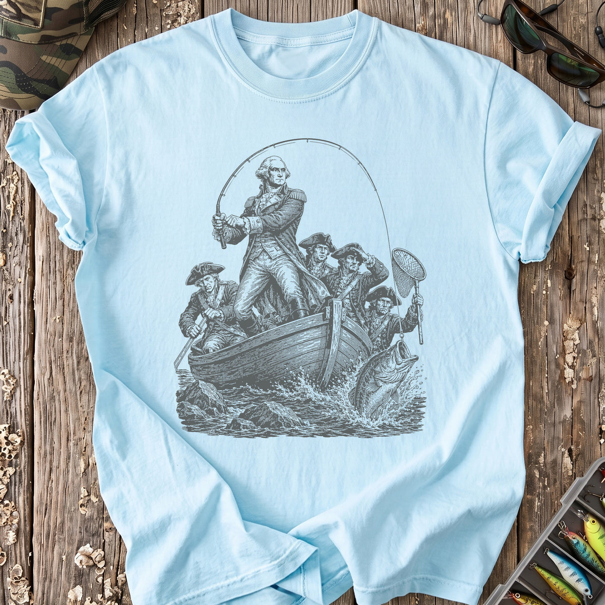 Washington Crosses the Great Lake T-Shirt