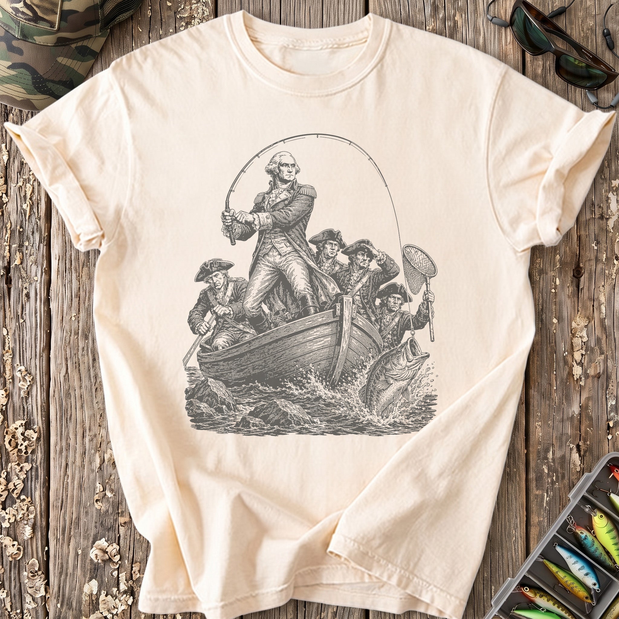 Washington Crosses the Great Lake T-Shirt